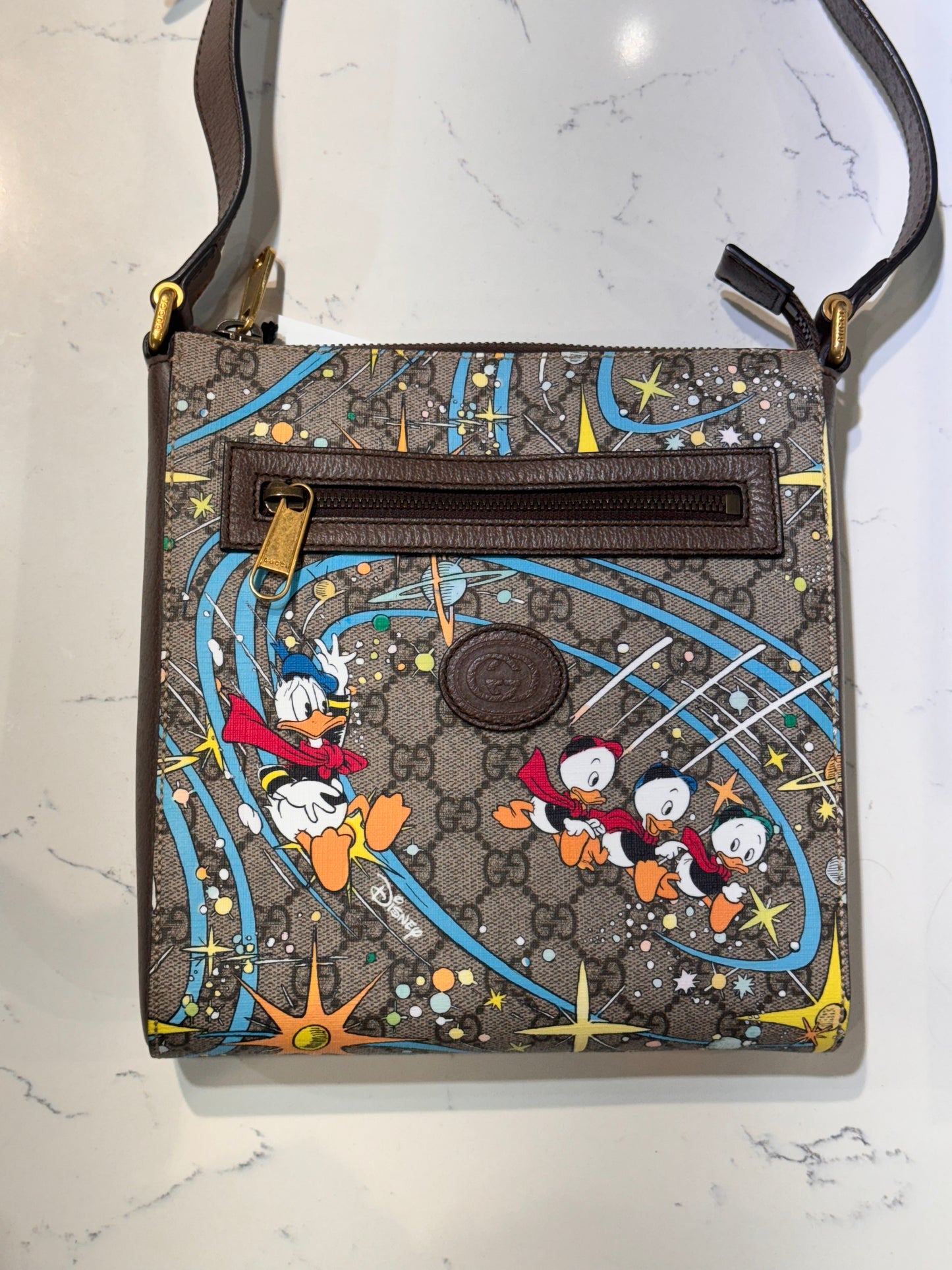 GUCCI X DISNEY Donald Duck Messenger Bag