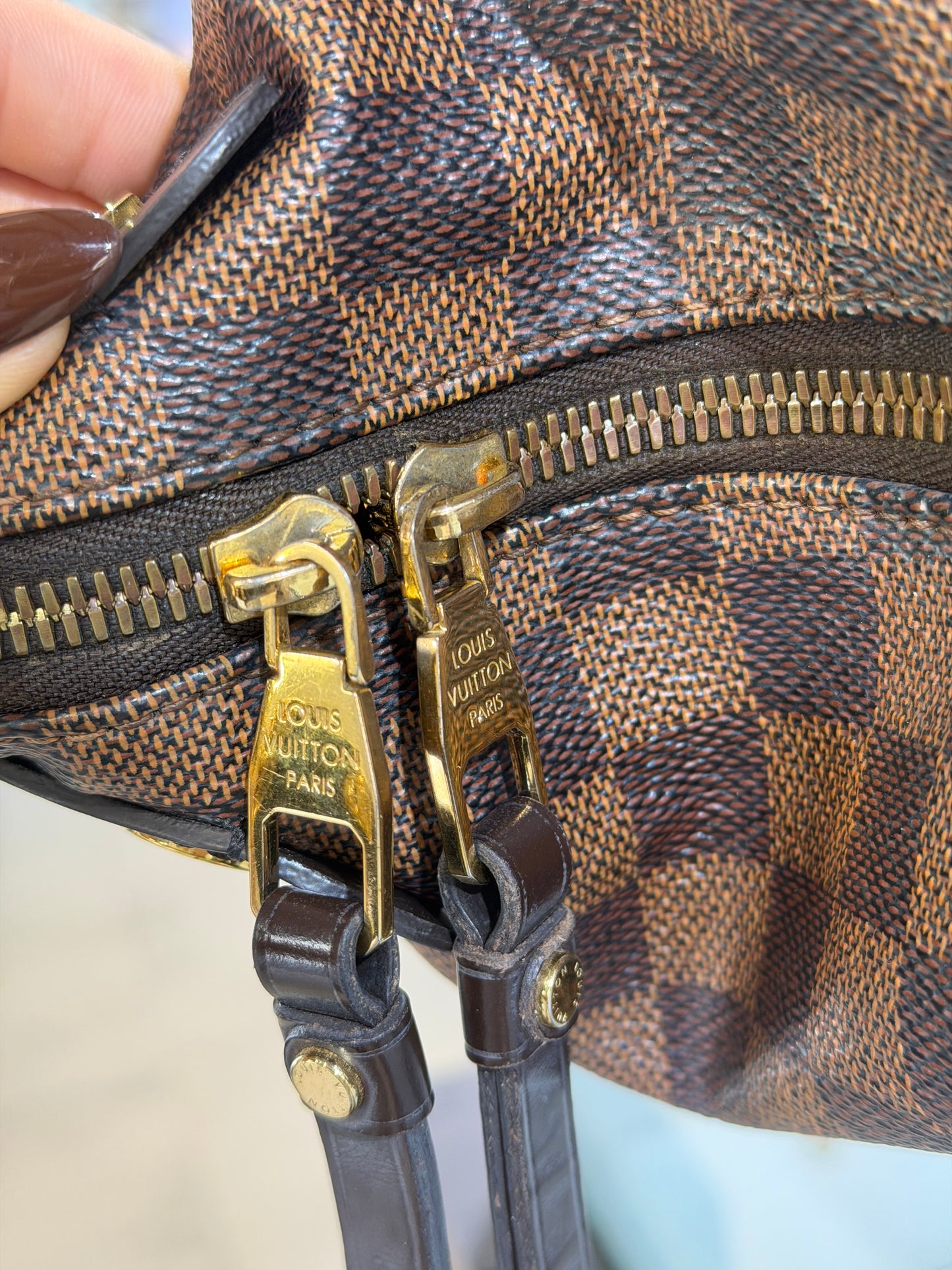 Louis Vuitton Duomo Damier Ebene Hobo