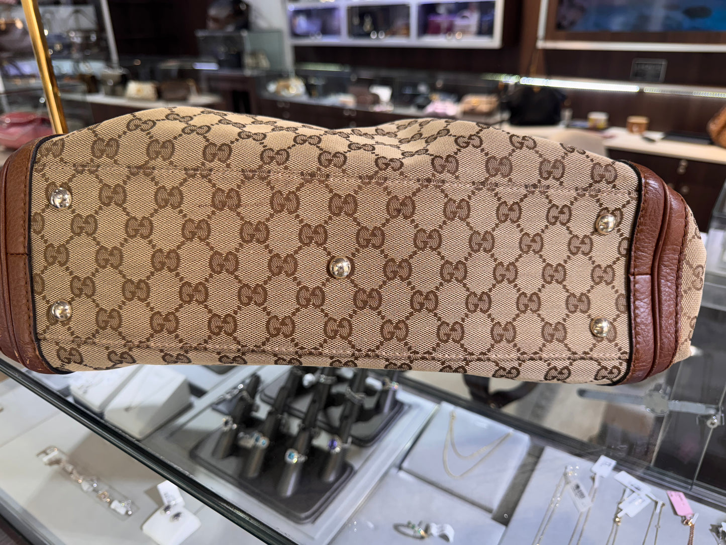 PreOwned Gucci GG Canvas Bella Tote