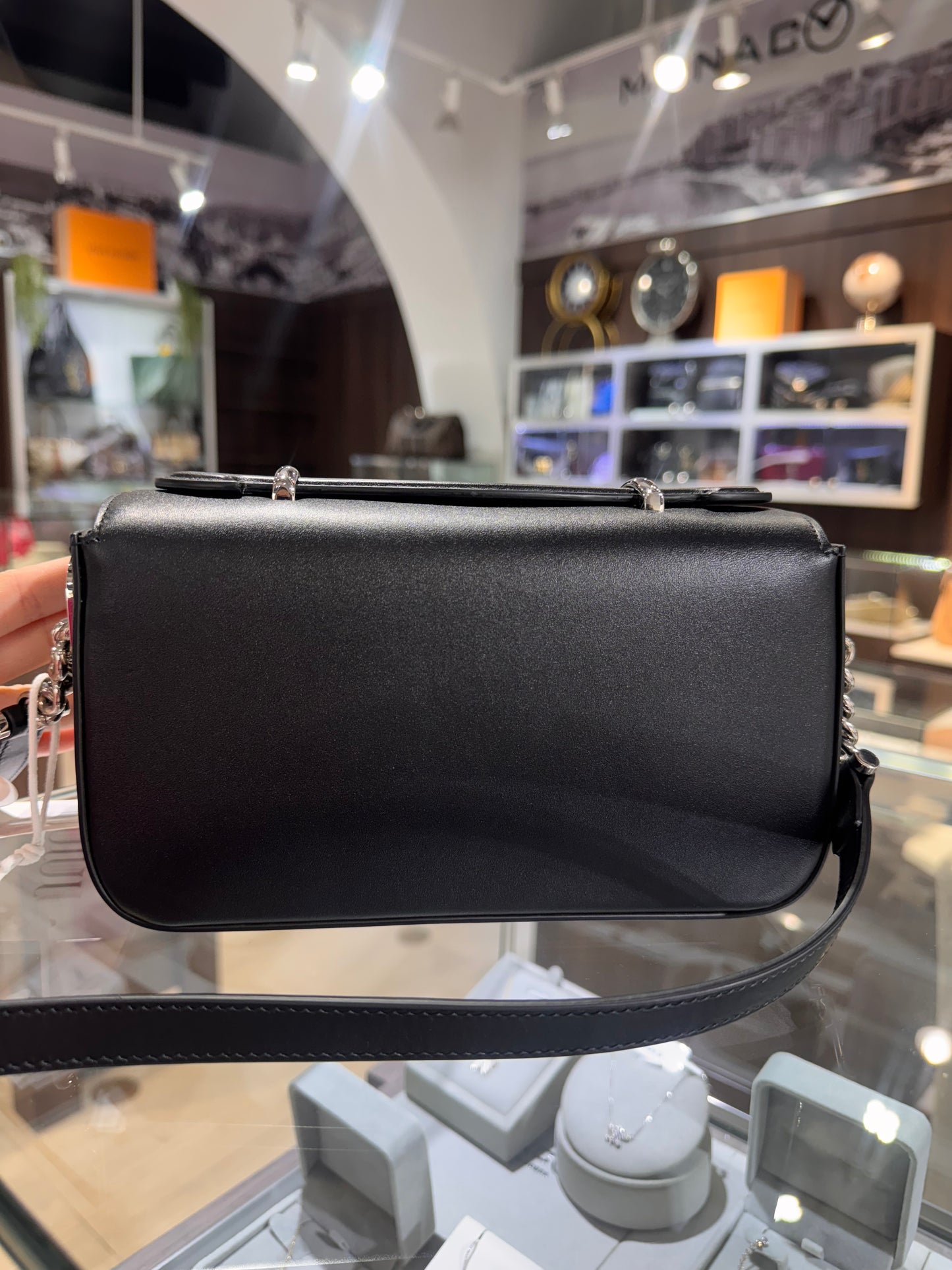 Gucci Senna Calfskin Petite GG MINI Top Handle