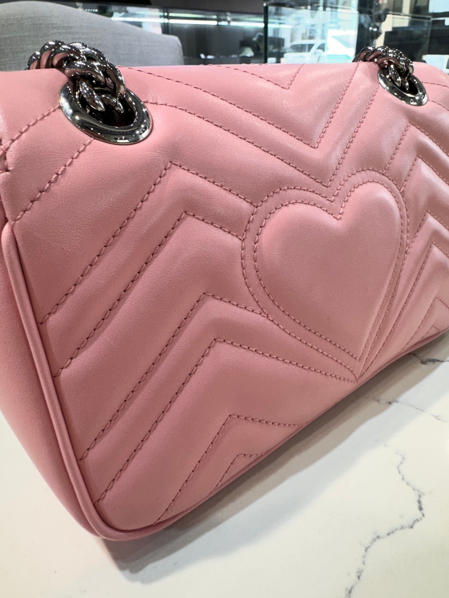 Gucci GG Mini Marmont Shoulder Bag