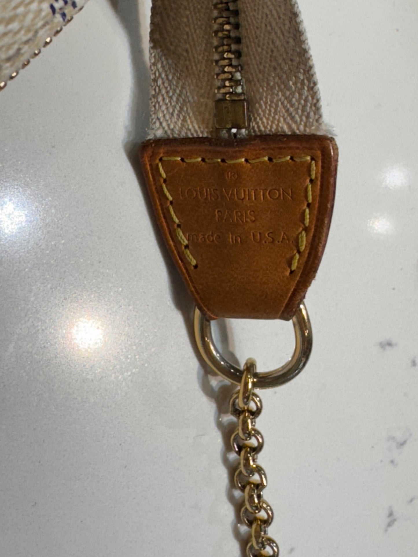 Louis Vuitton Damier Azur Eva
