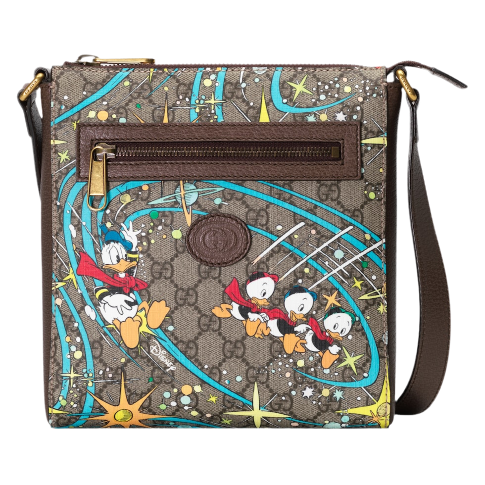 GUCCI X DISNEY Donald Duck Messenger Bag