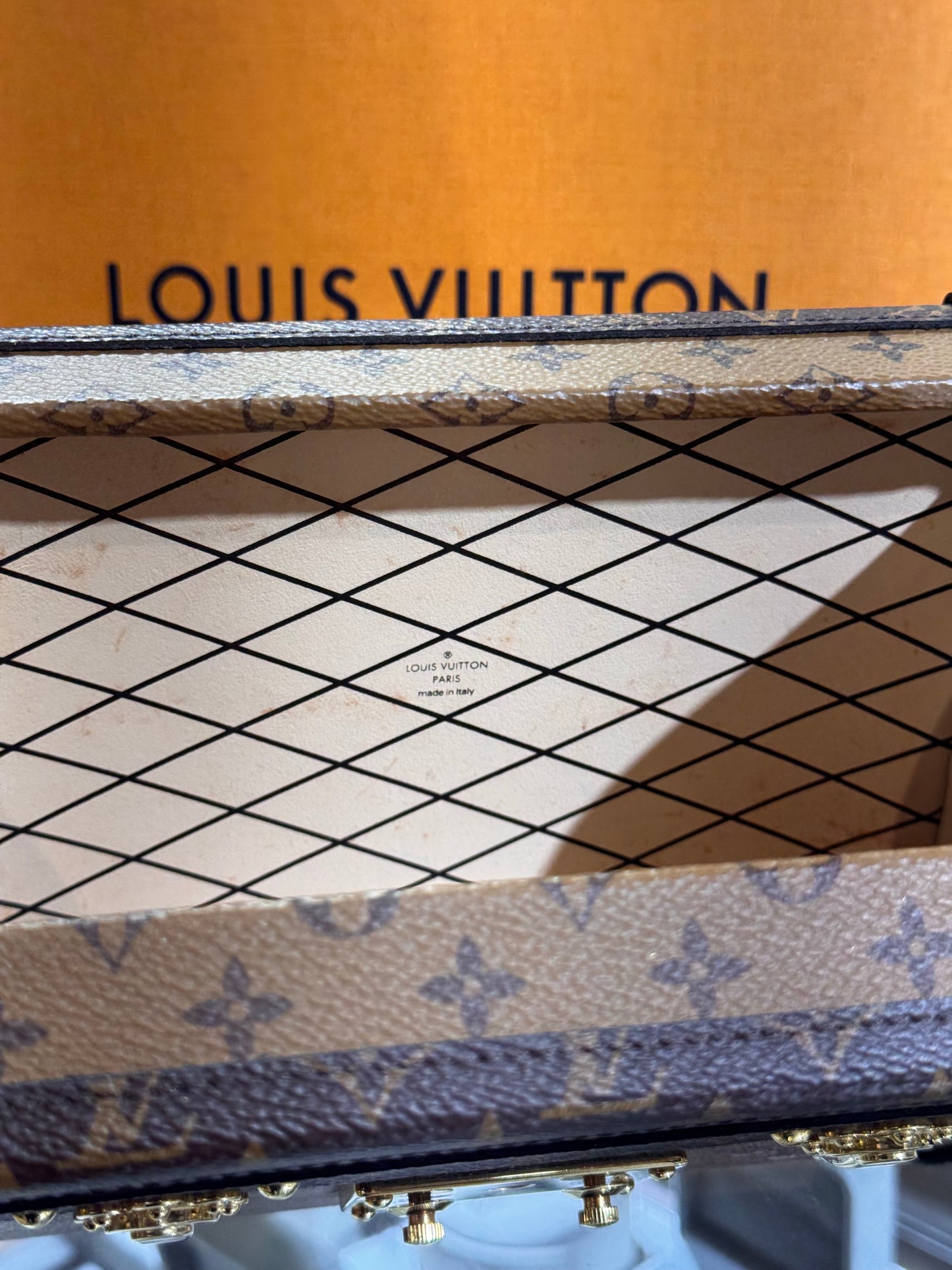 Louis Vuitton Reverse Monogram Petite Malle