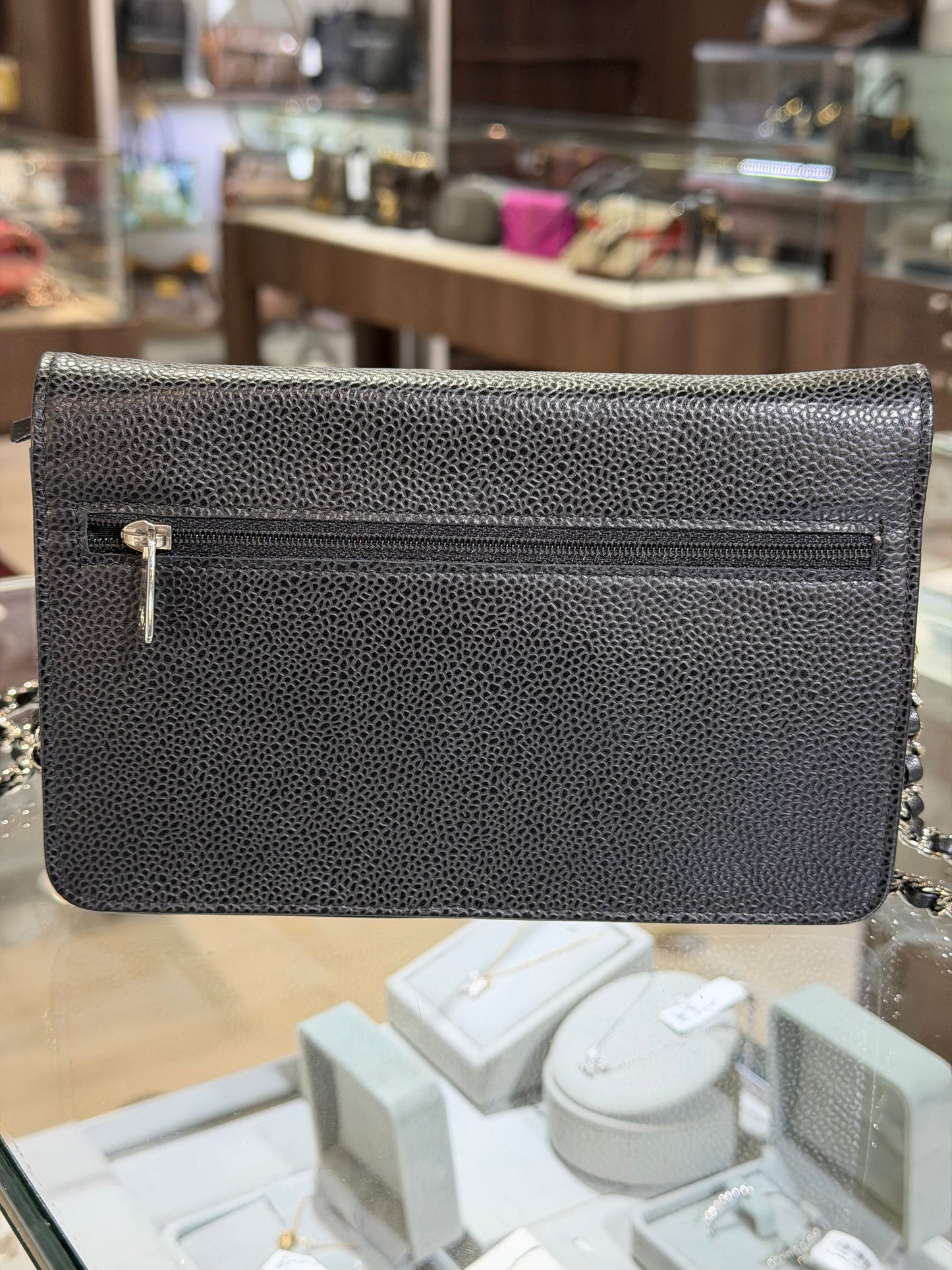 Vintage Chanel Caviar Timeless CC WOC