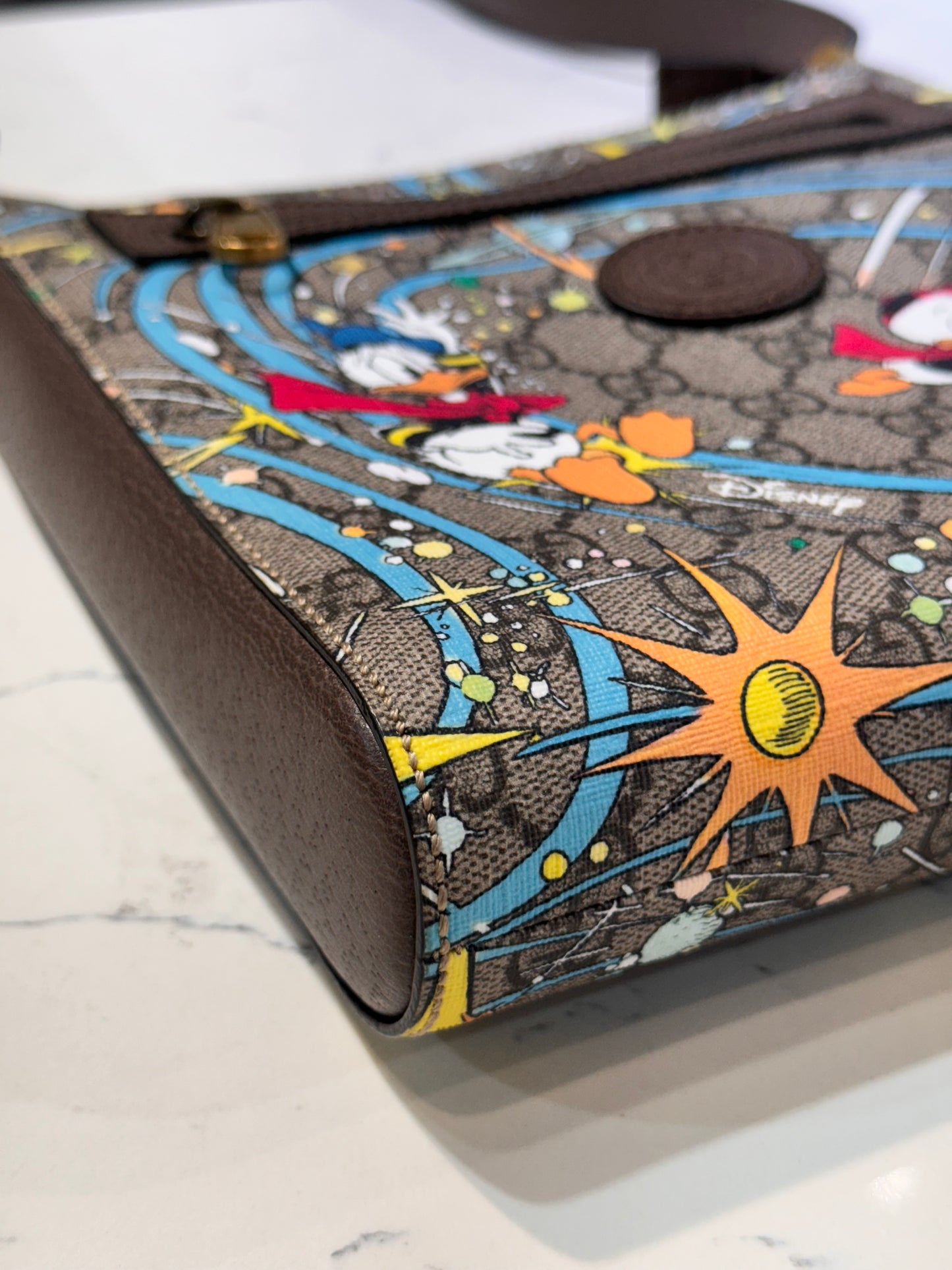 GUCCI X DISNEY Donald Duck Messenger Bag