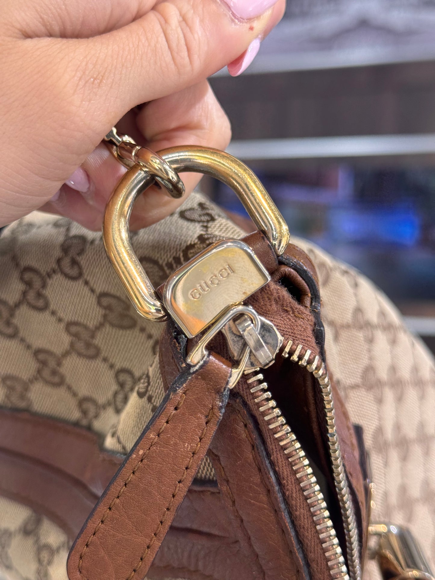PreOwned Gucci GG Canvas Bella Tote