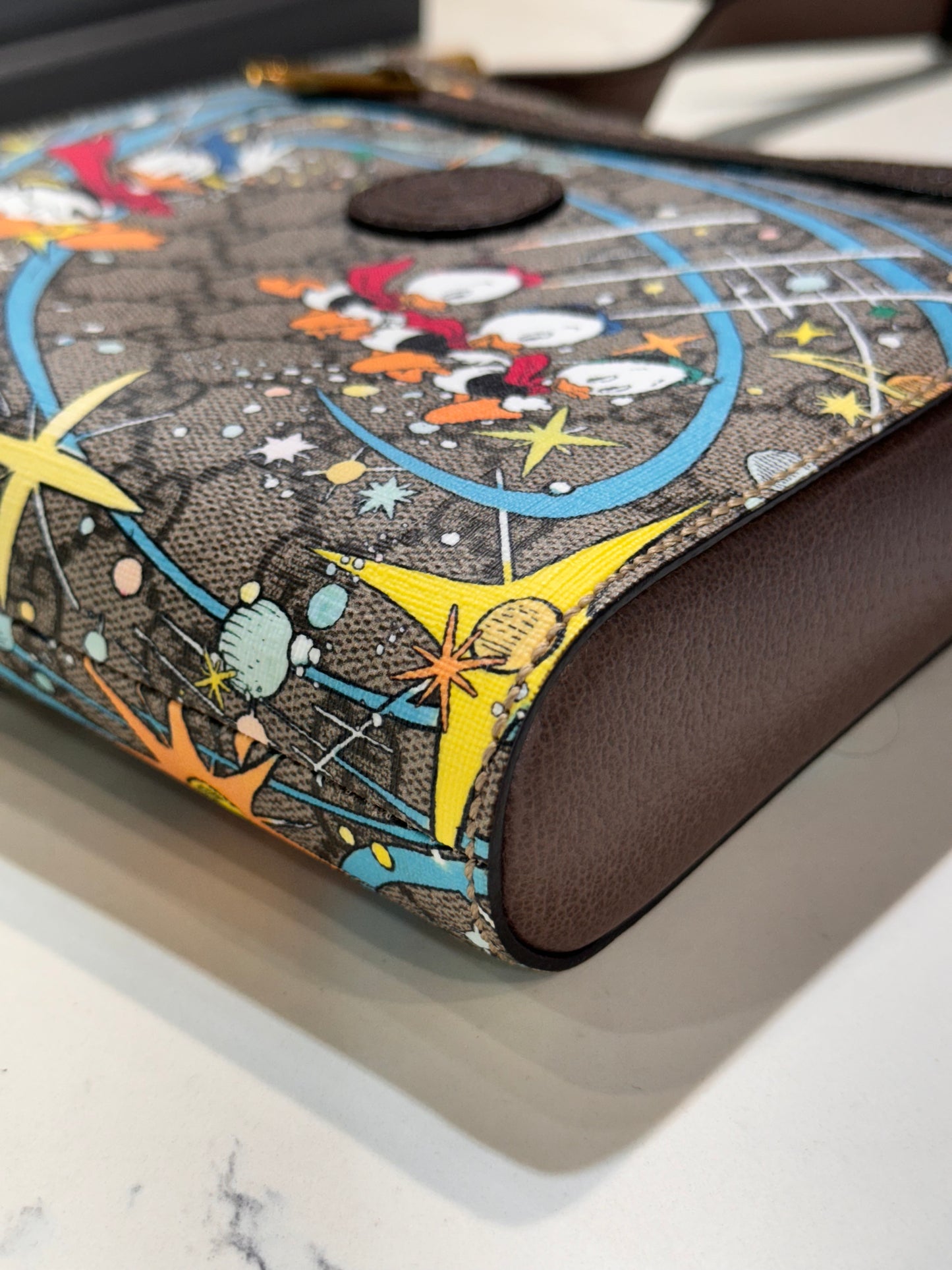 GUCCI X DISNEY Donald Duck Messenger Bag