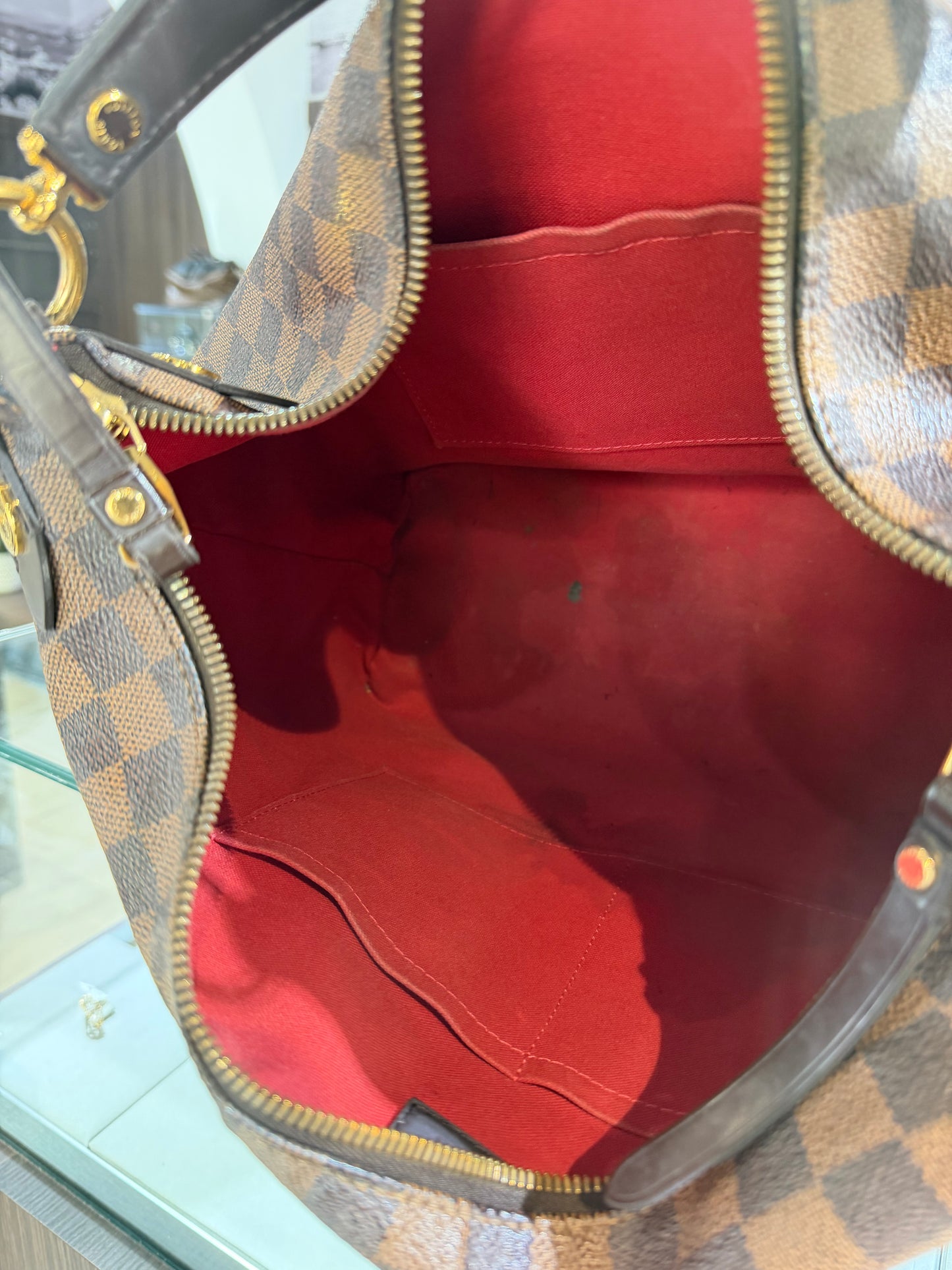 Louis Vuitton Duomo Damier Ebene Hobo