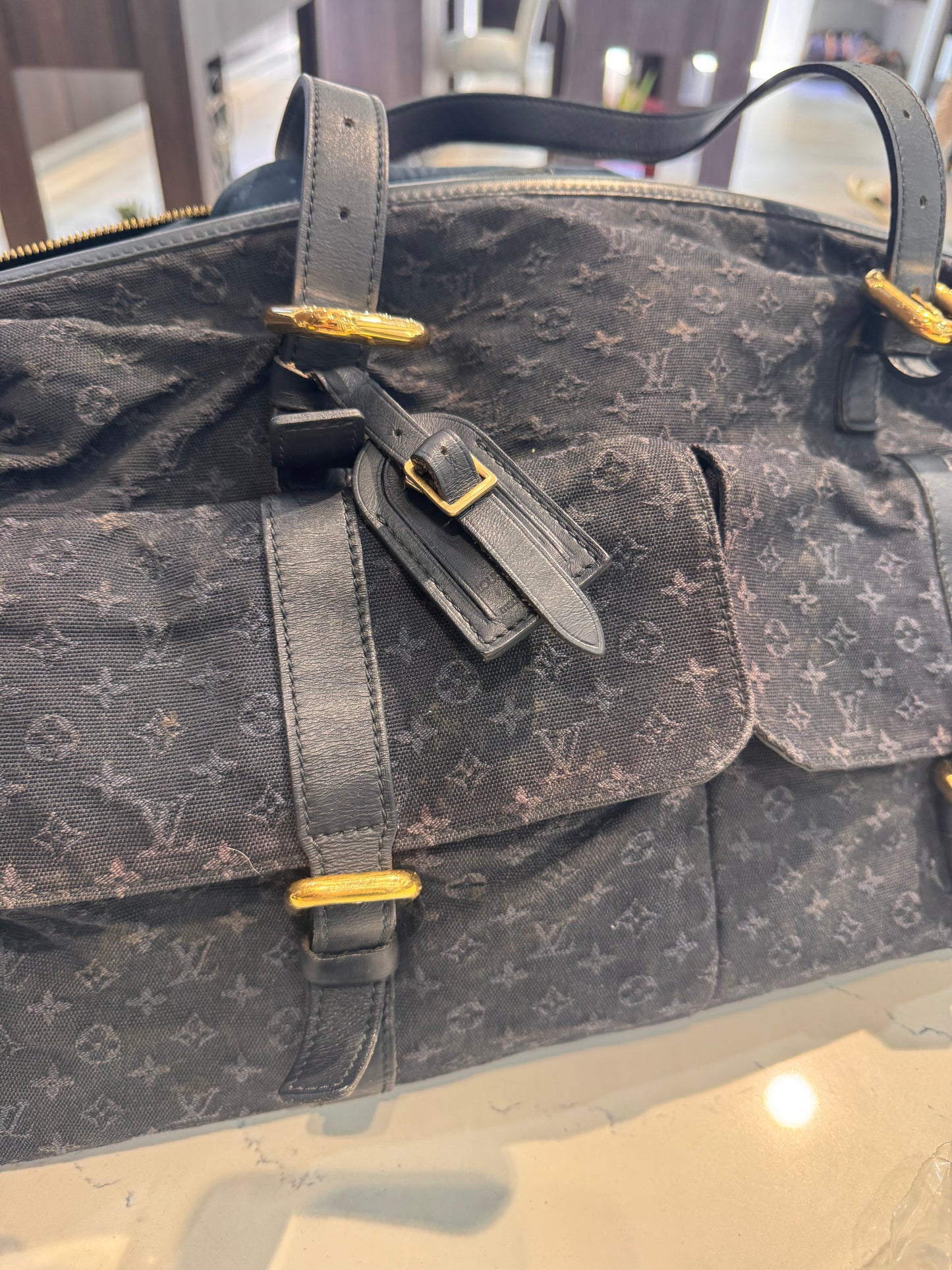 Vintage Louis Vuitton Monogram Louise Weekender
