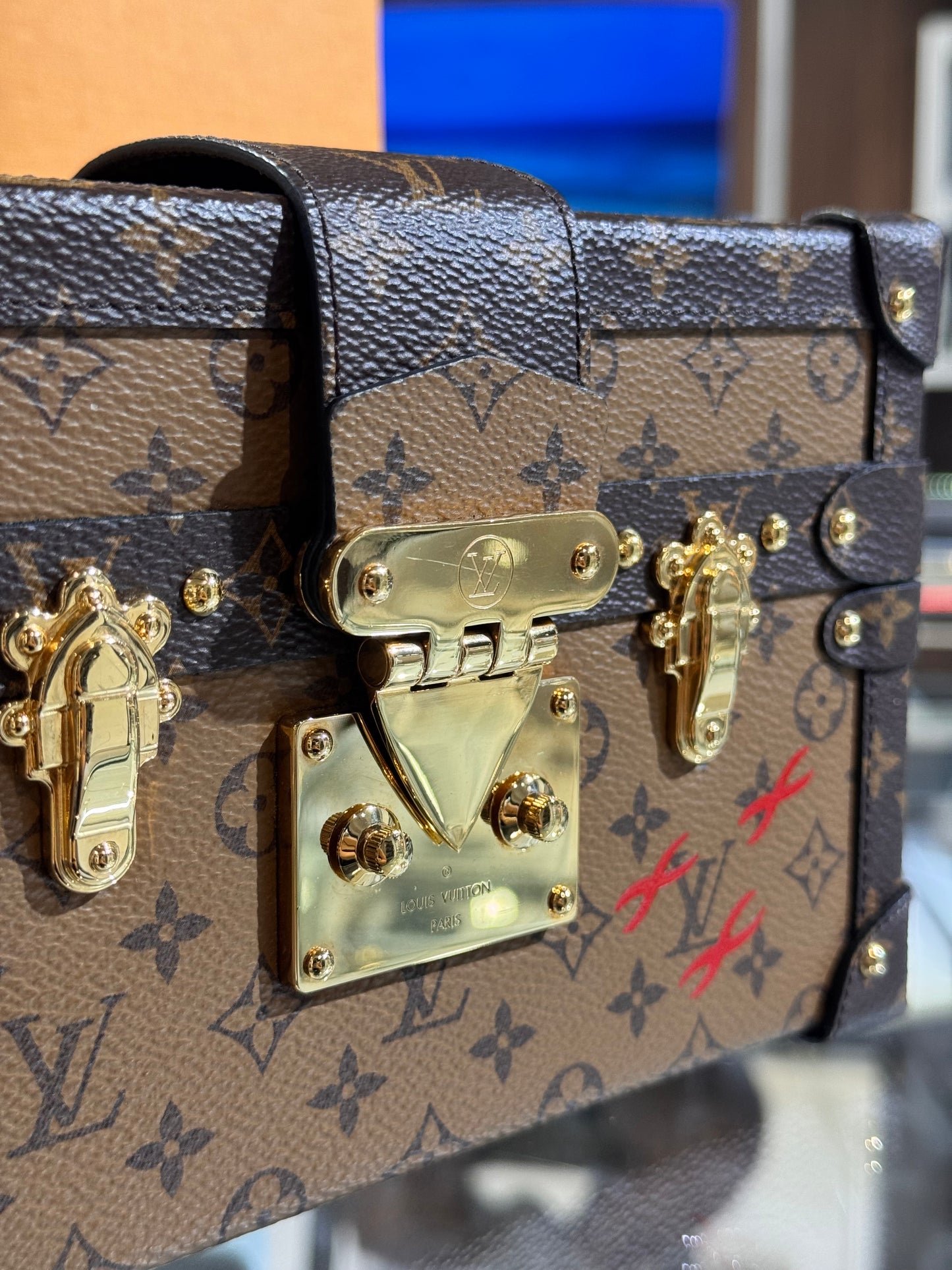 Louis Vuitton Reverse Monogram Petite Malle