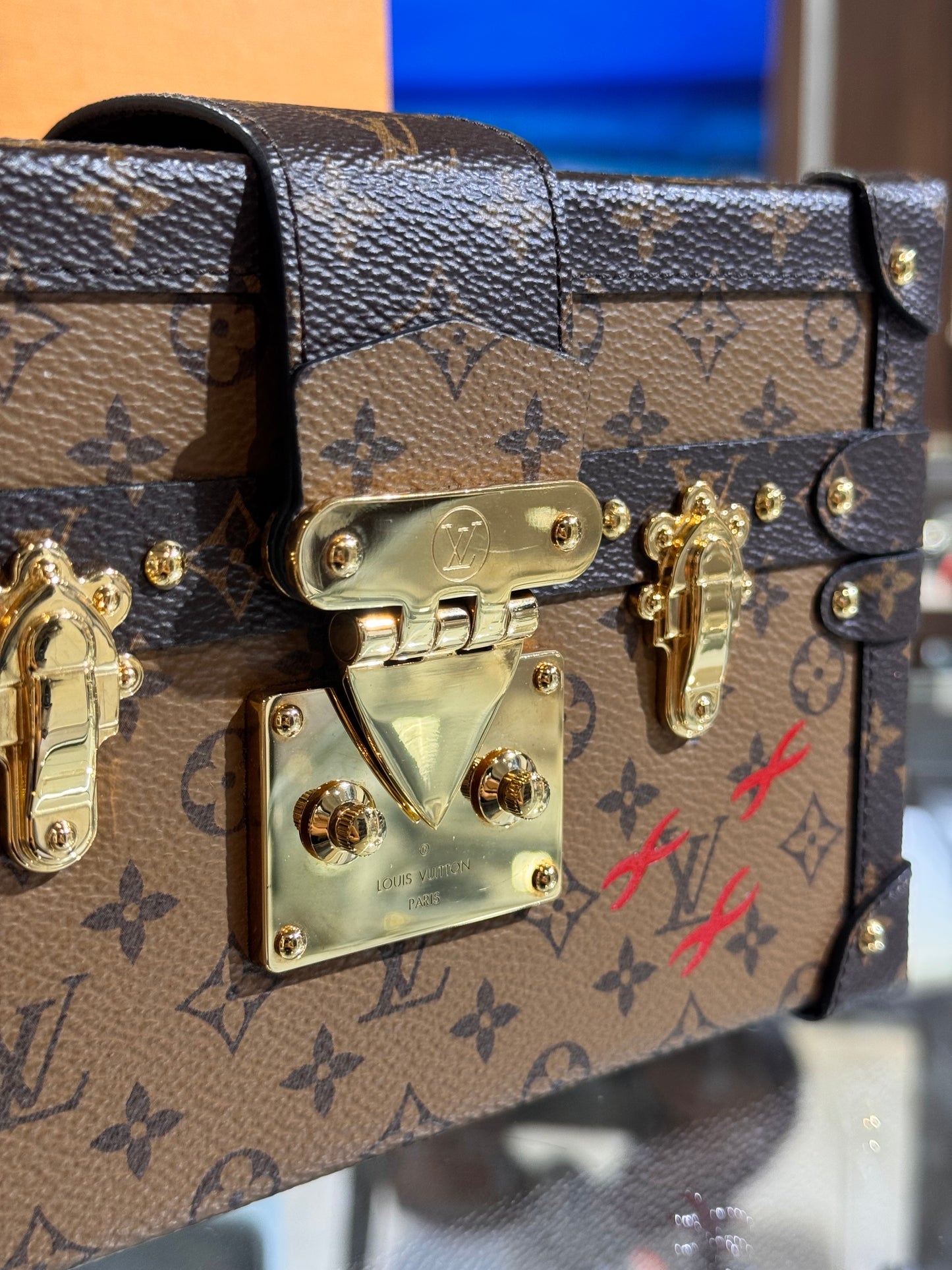 Louis Vuitton Reverse Monogram Petite Malle