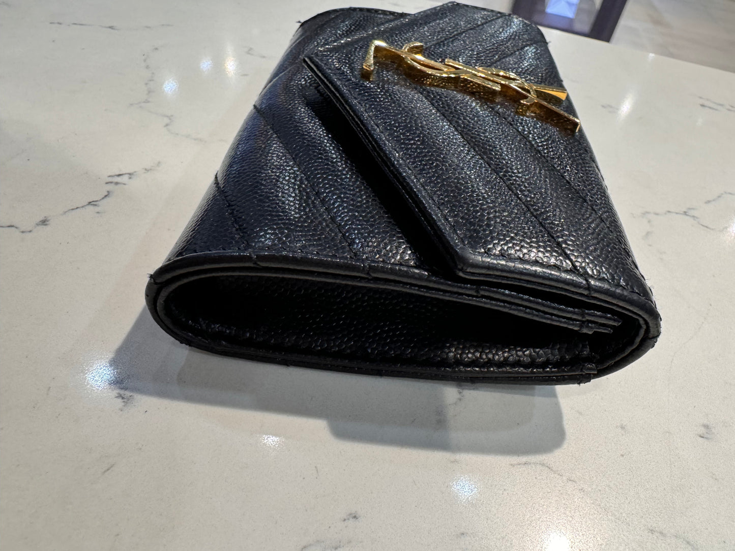 Saint Laurent Cassandre Card Wallet
