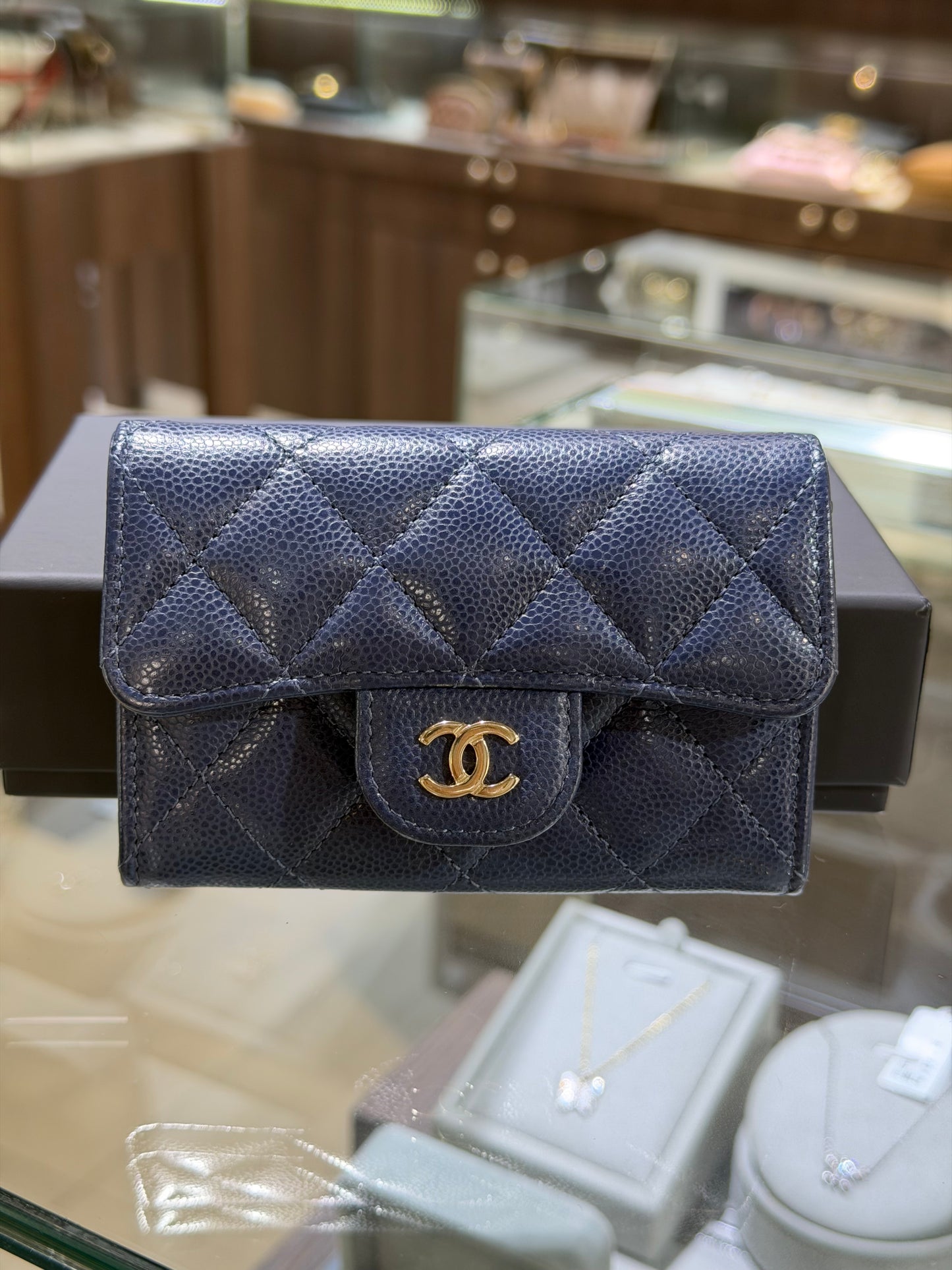 Chanel Classic Flap Card Holder