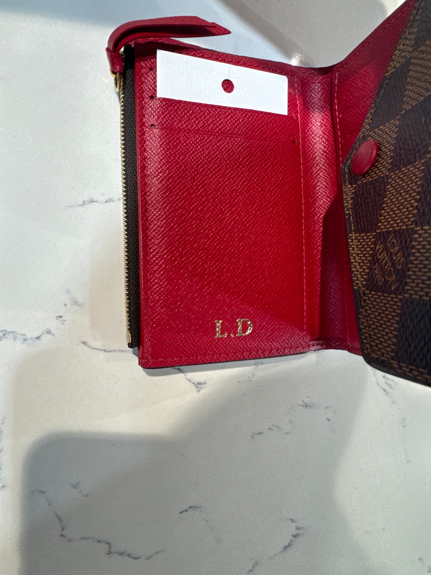 Louis Vuitton Damier Ebene Victorine Wallet