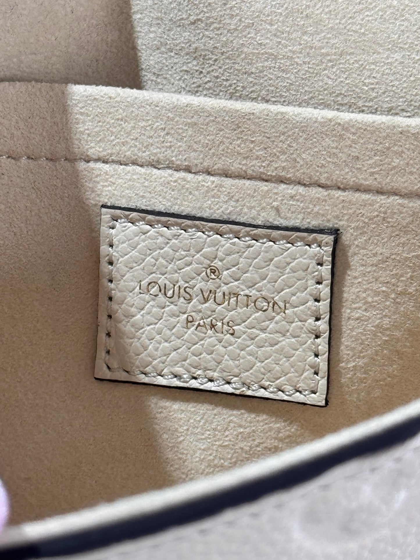 Louis Vuitton Empreinte Felicie Pochette Beige