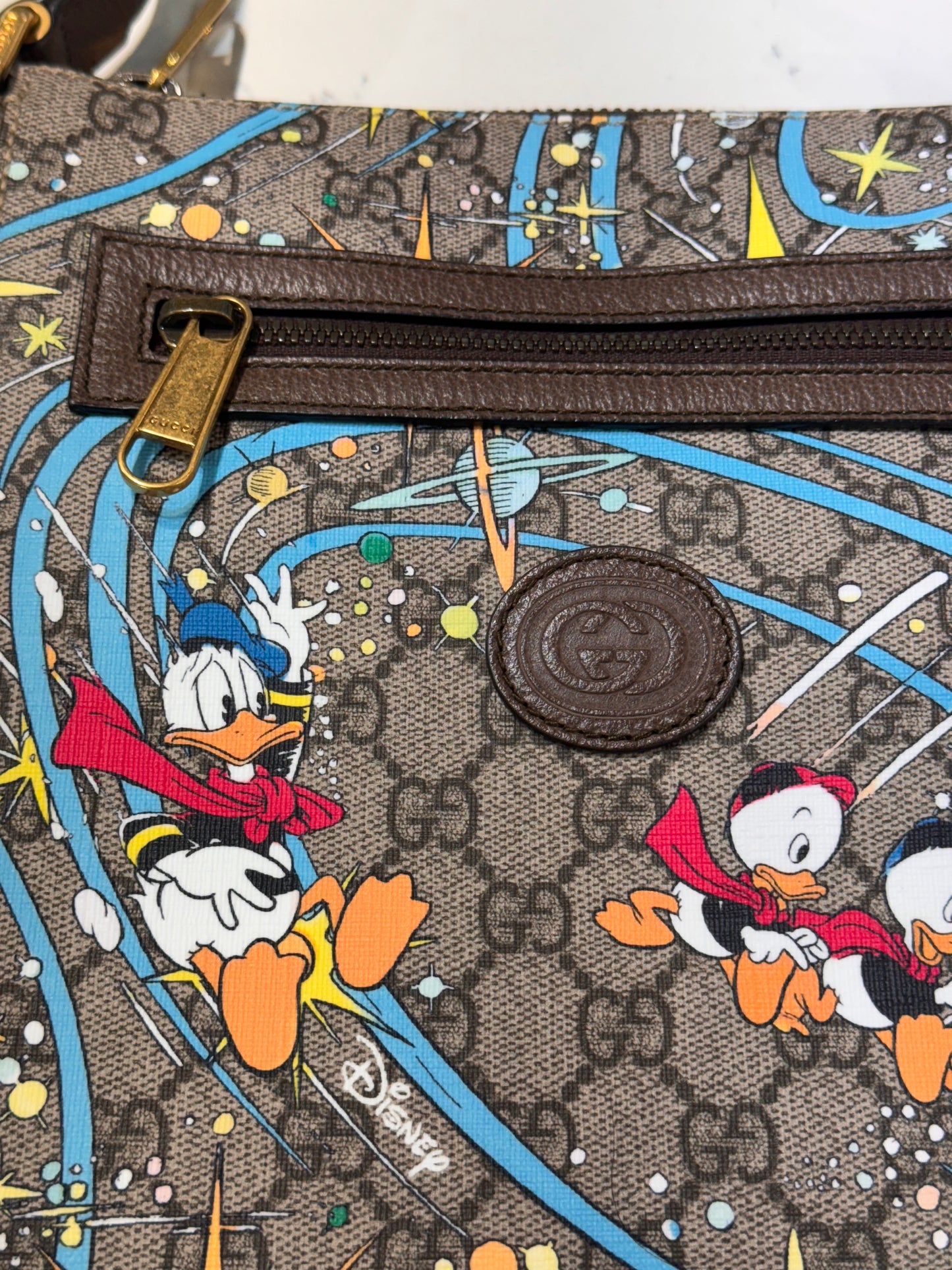 GUCCI X DISNEY Donald Duck Messenger Bag