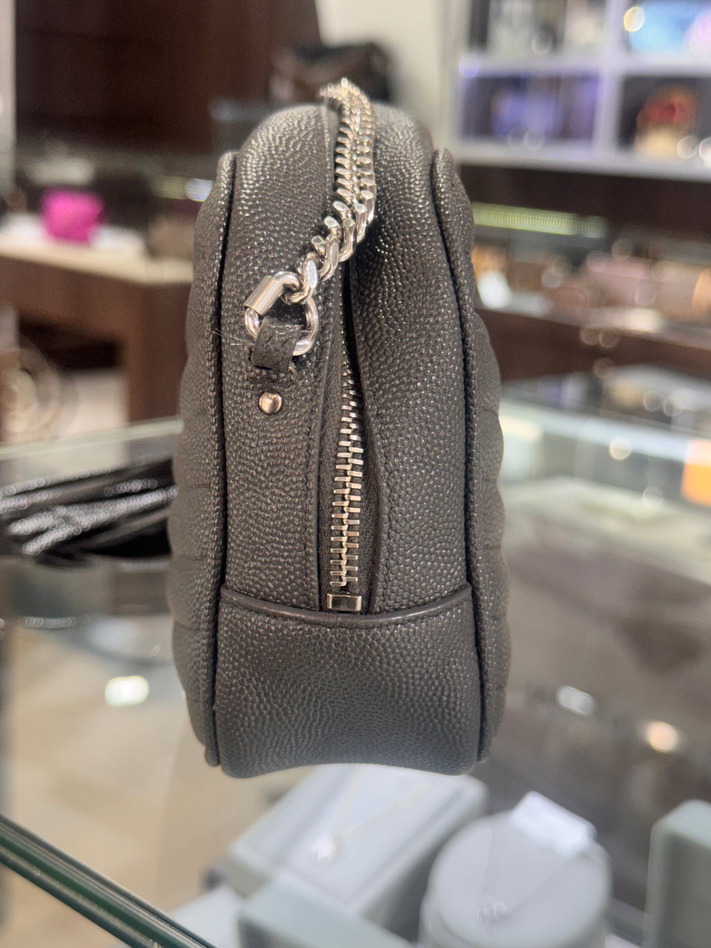 Saint Laurent Grey Mini Lou
