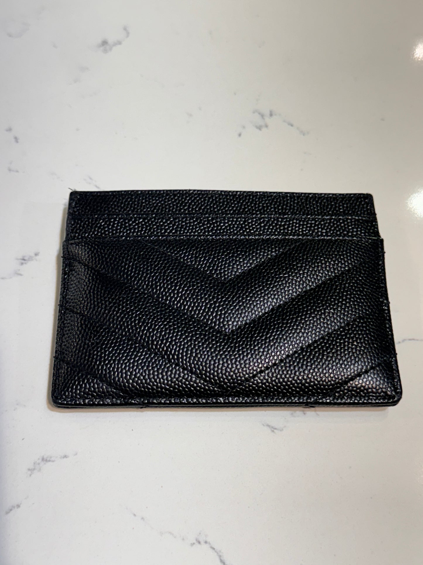 Saint Laurent Black Card Holder