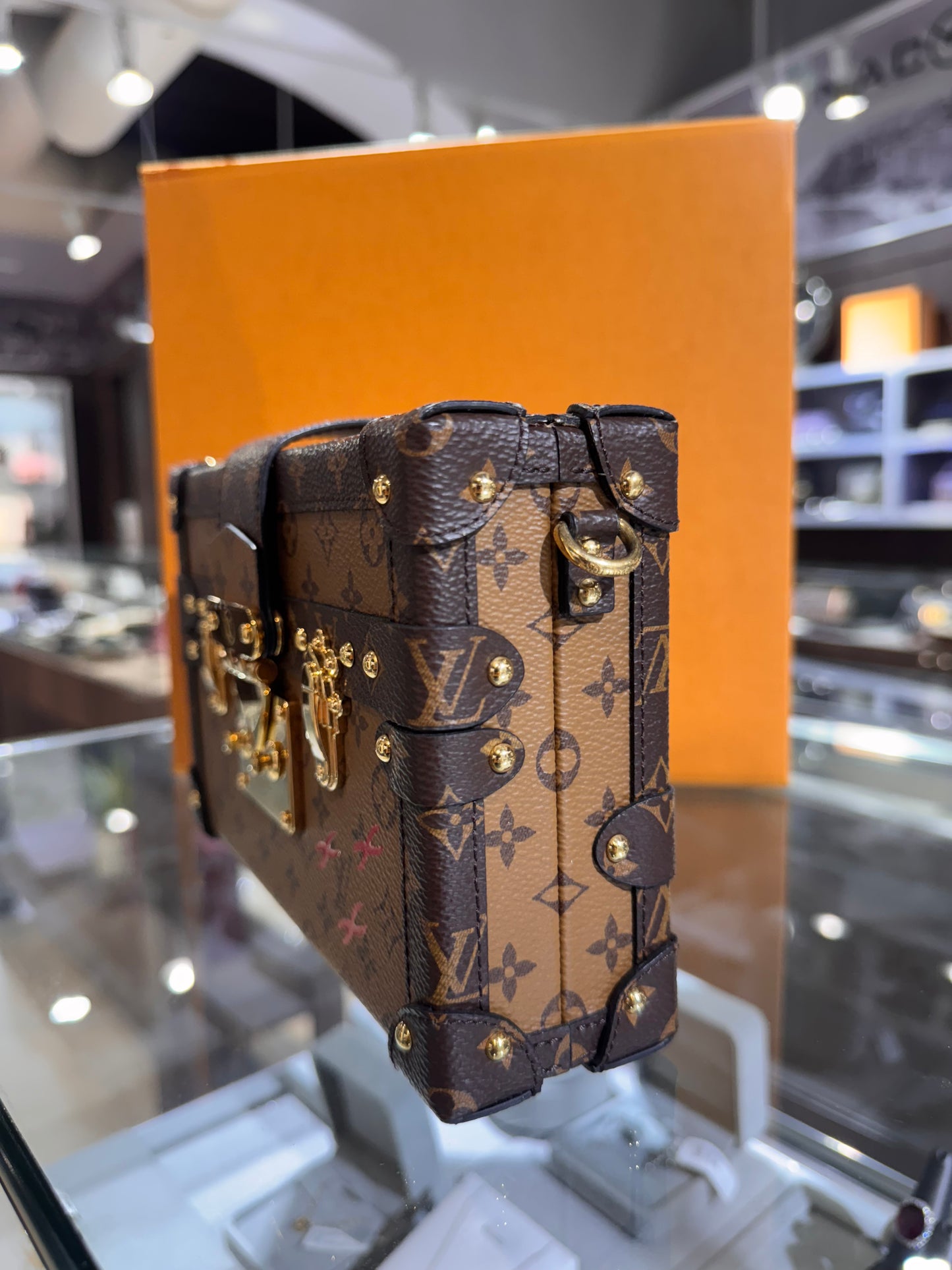 Louis Vuitton Reverse Monogram Petite Malle
