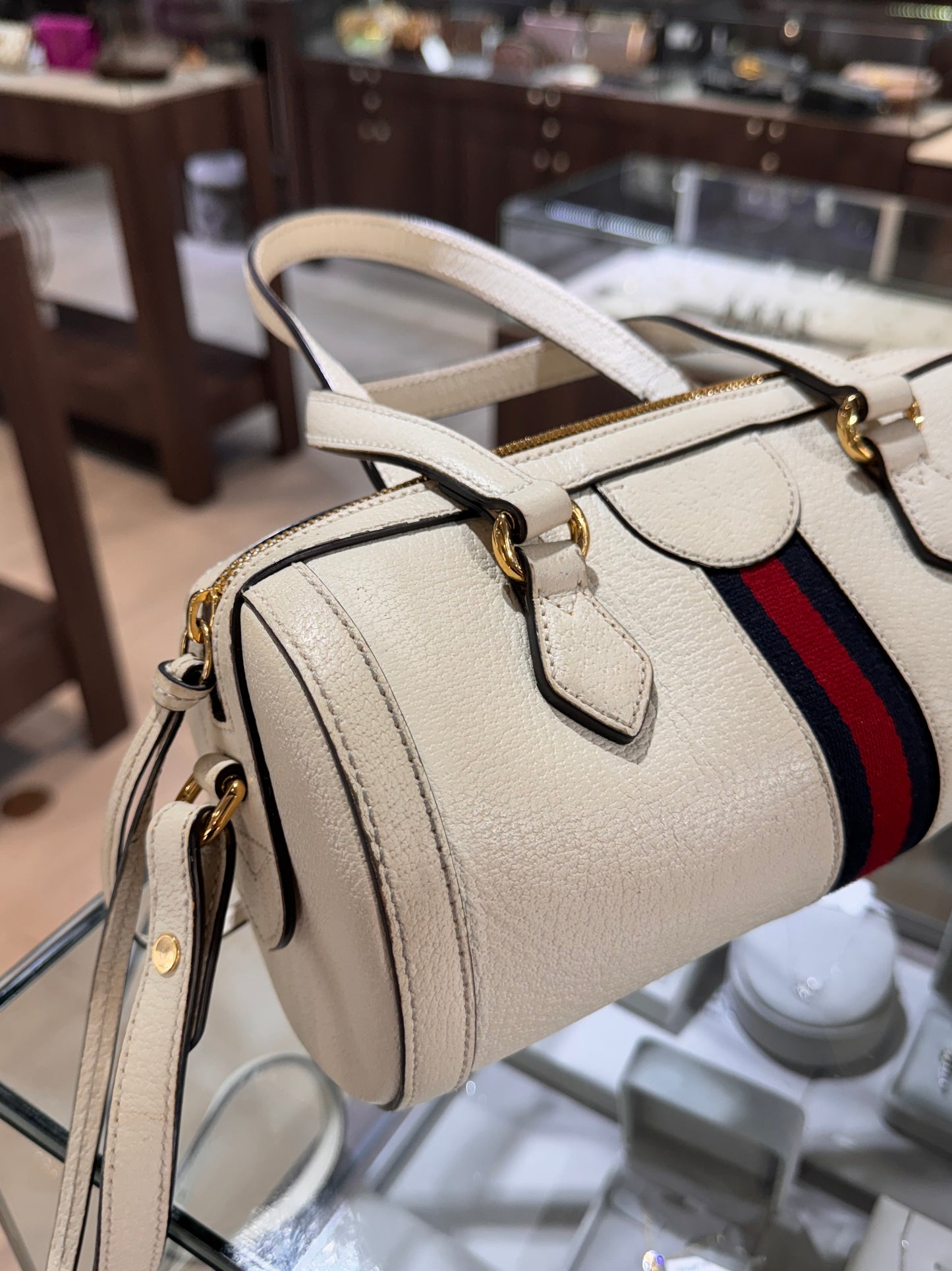 Gucci Ophidia Boston Bag