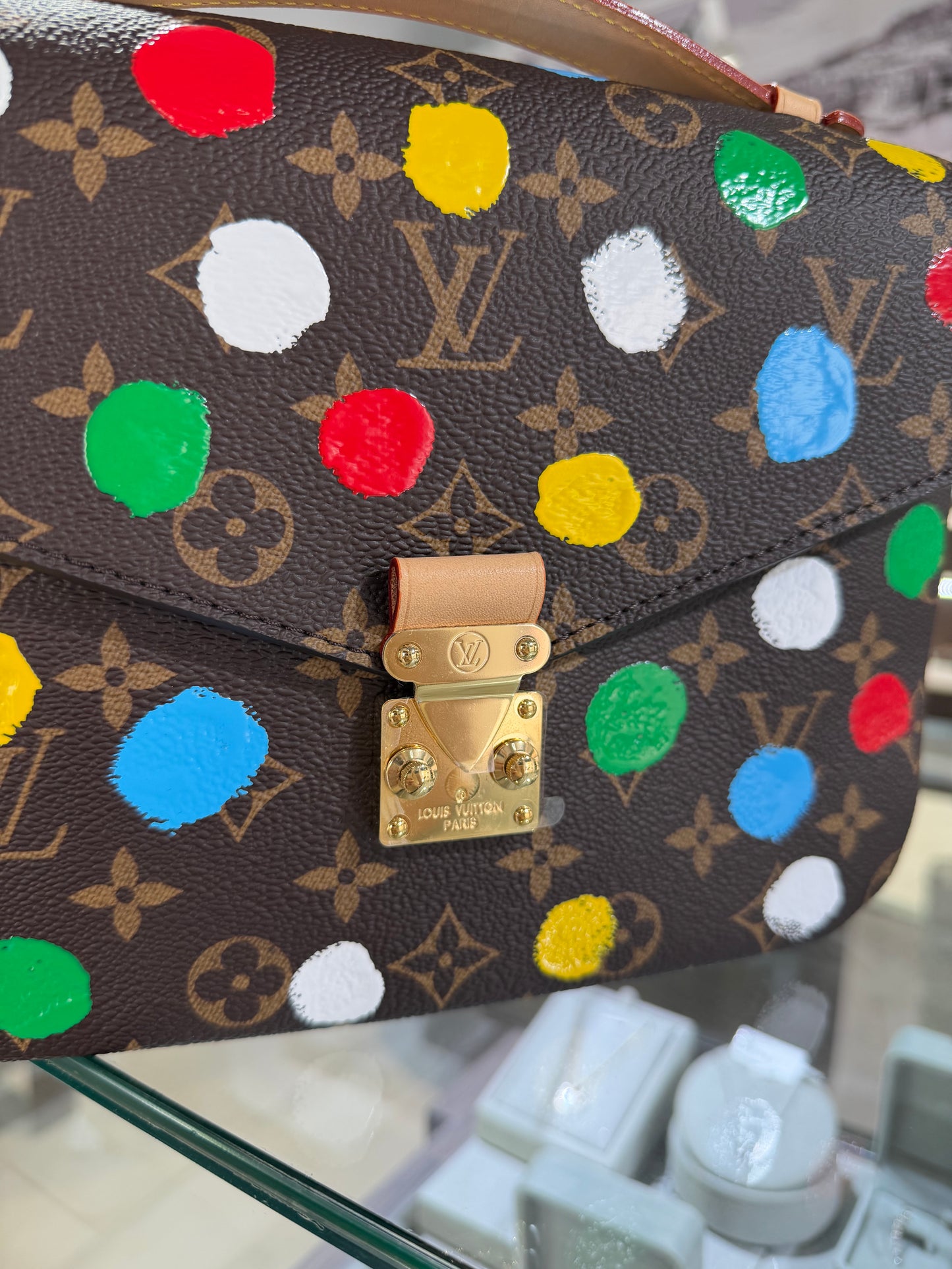 Limited Edition Louis Vuitton X Yayoi Kusama Pochette Mètis