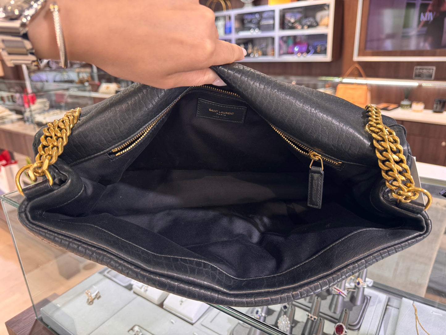 Saint Laurent Calypso Large Bag