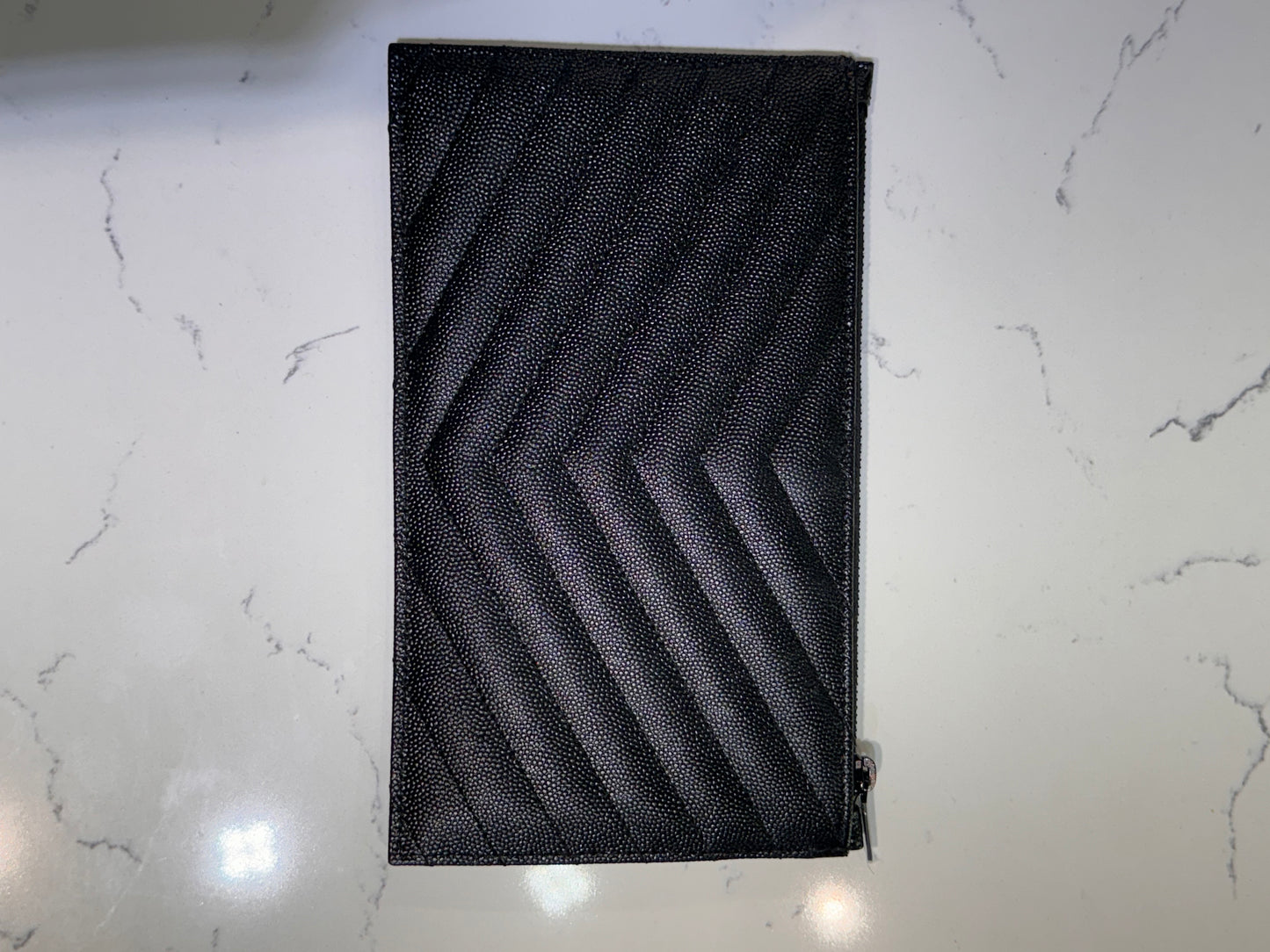 Saint Laurent Black Zip Pouch