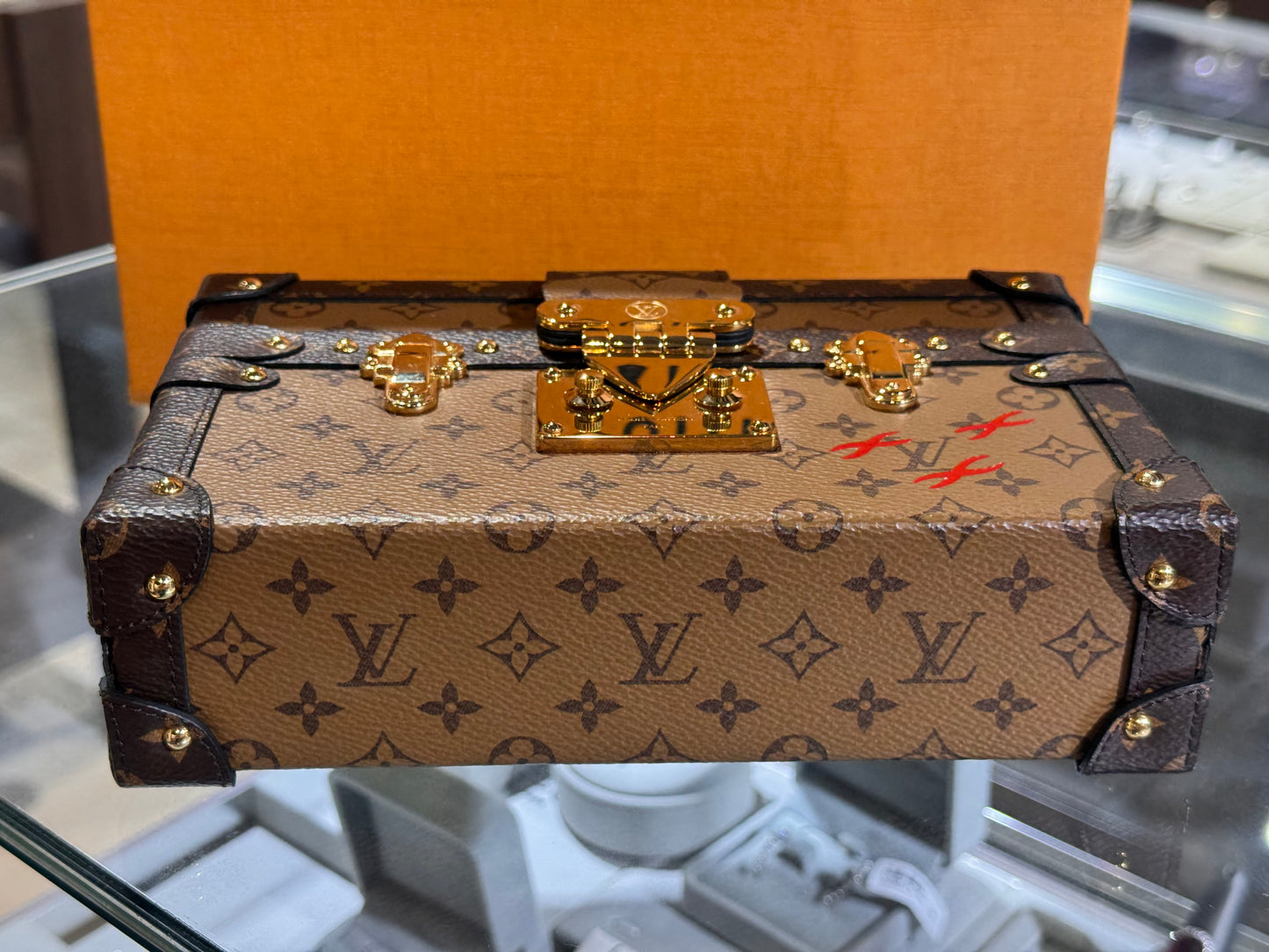 Louis Vuitton Reverse Monogram Petite Malle