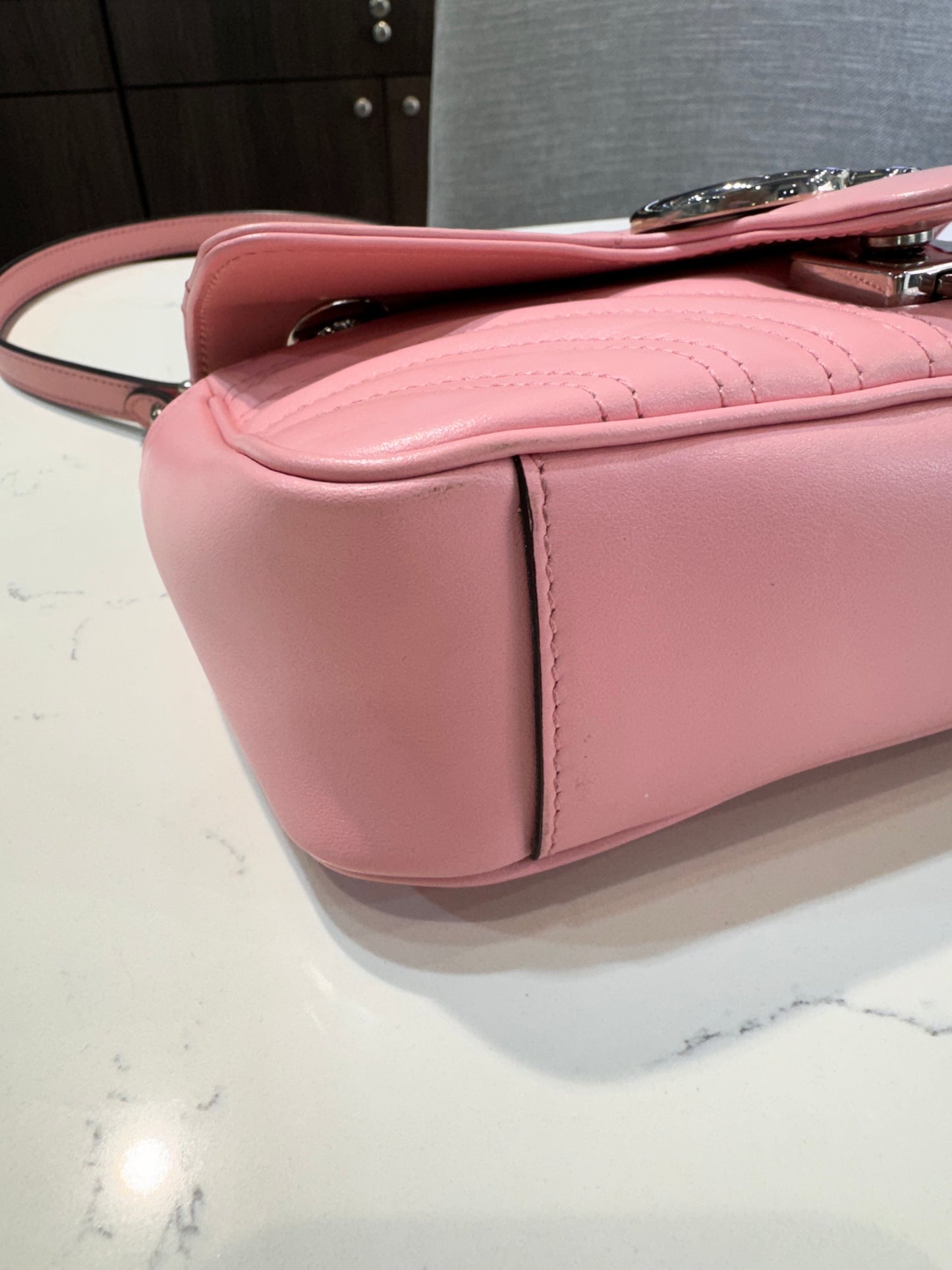 Gucci GG Mini Marmont Shoulder Bag