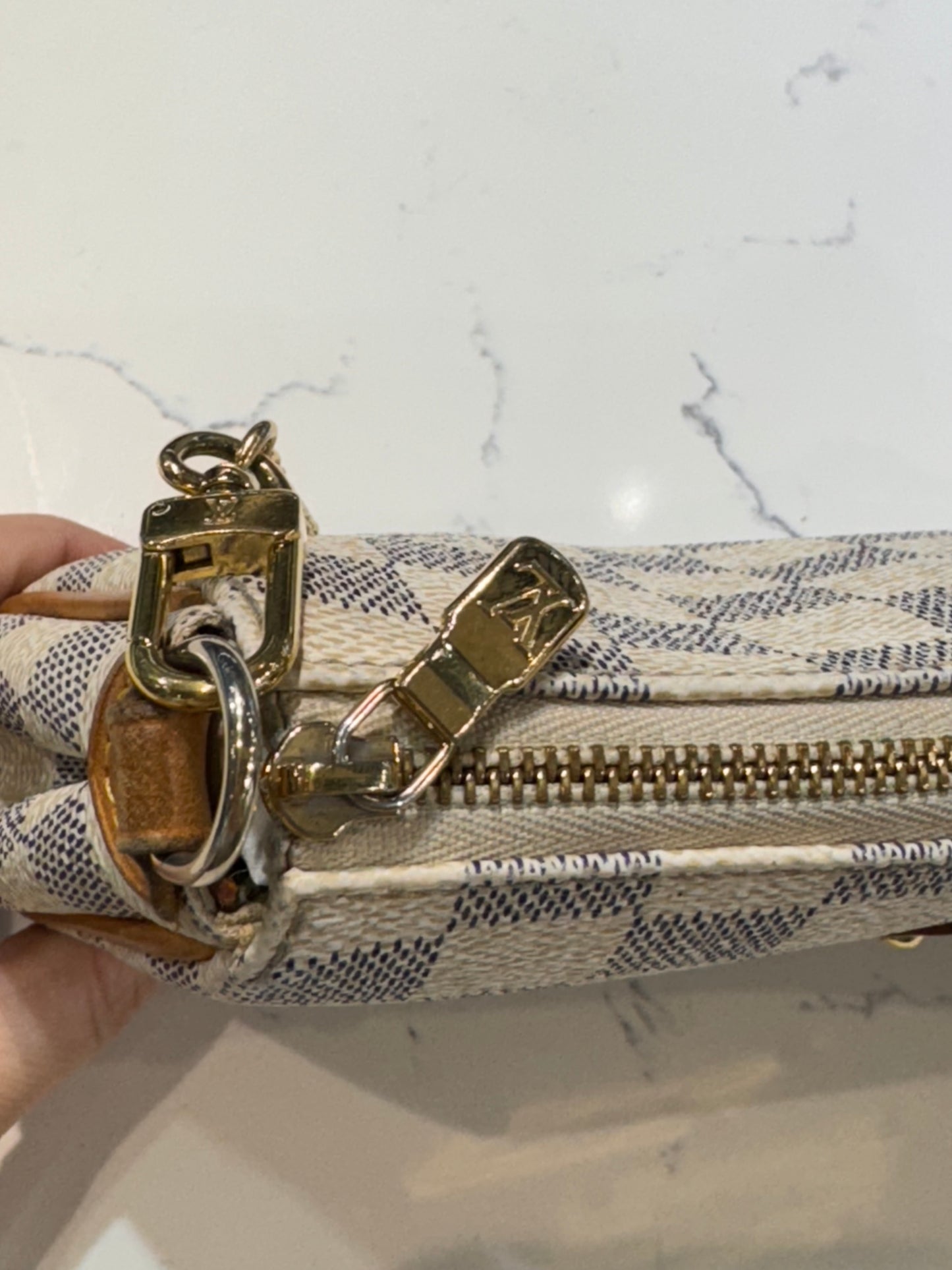 Louis Vuitton Damier Azur Eva