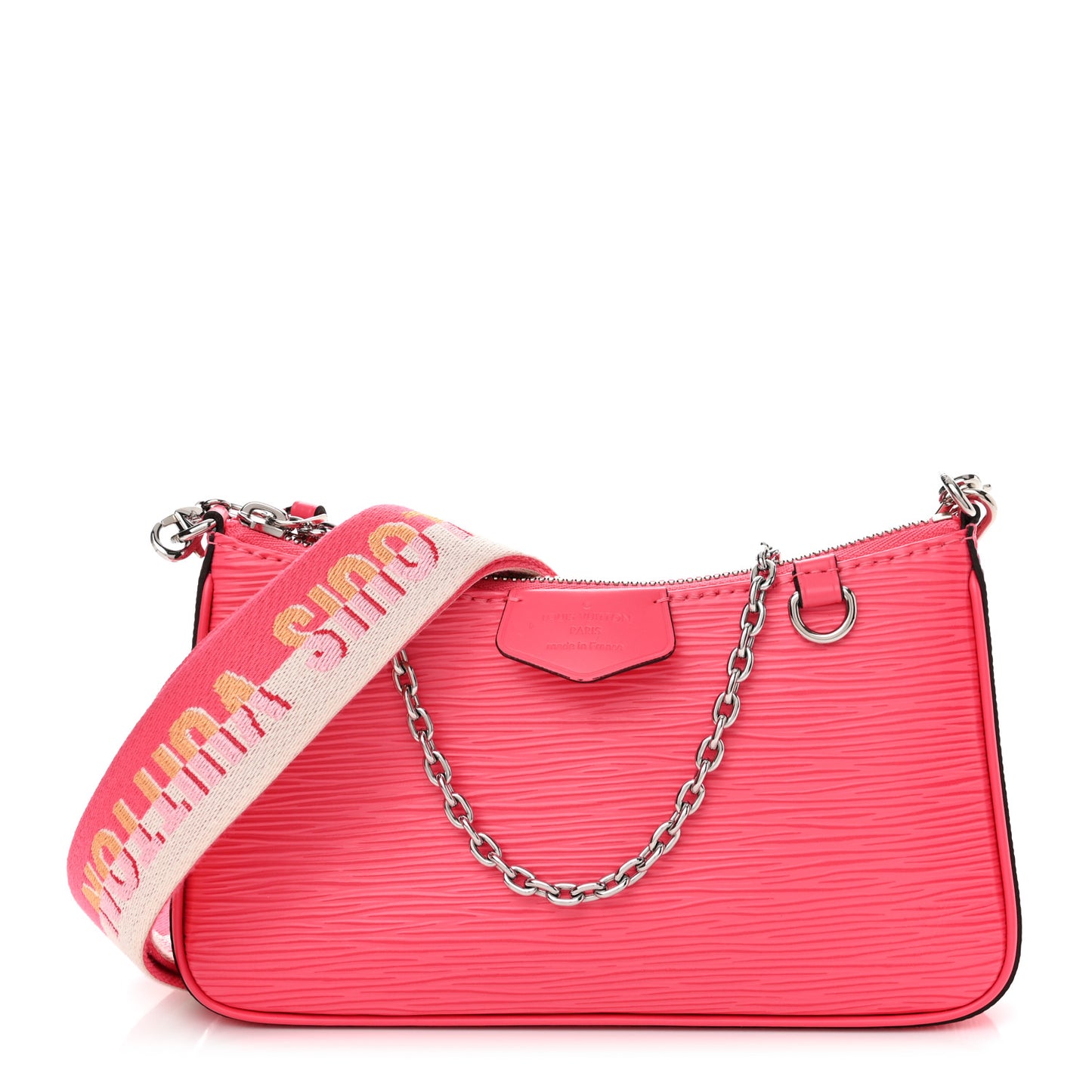 Louis Vuitton Pink Epi Easy Pouch On Strap
