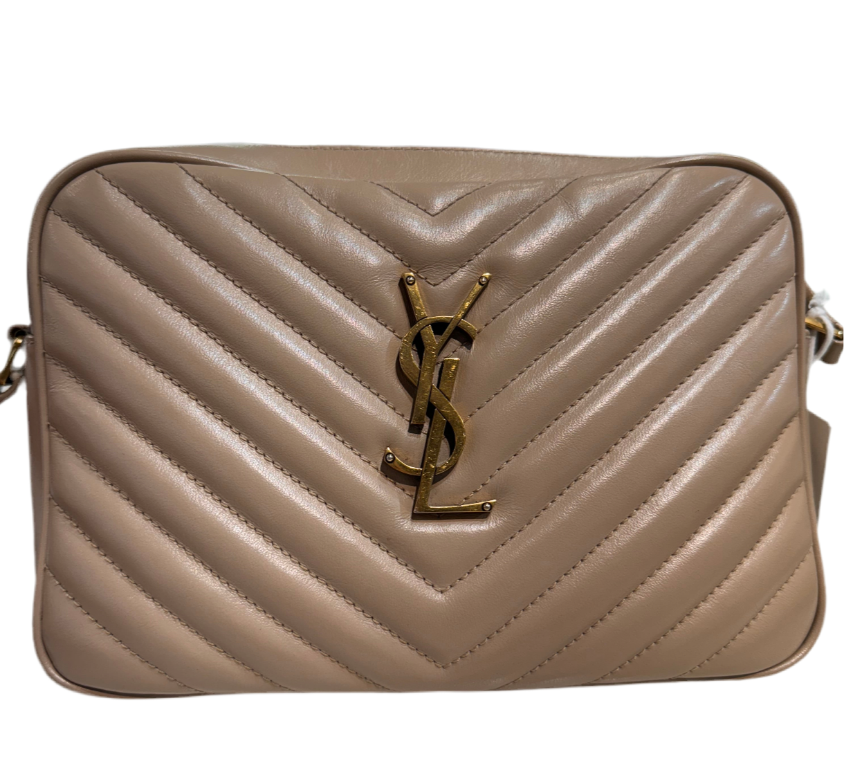 Saint Laurent Lou Camera Bag Beige