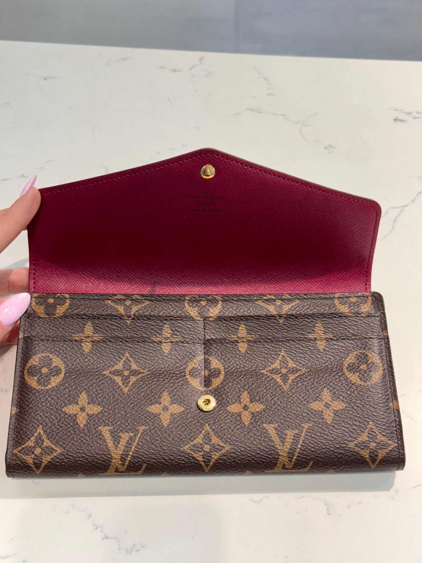 Louis Vuitton Monogram Sarah Wallet