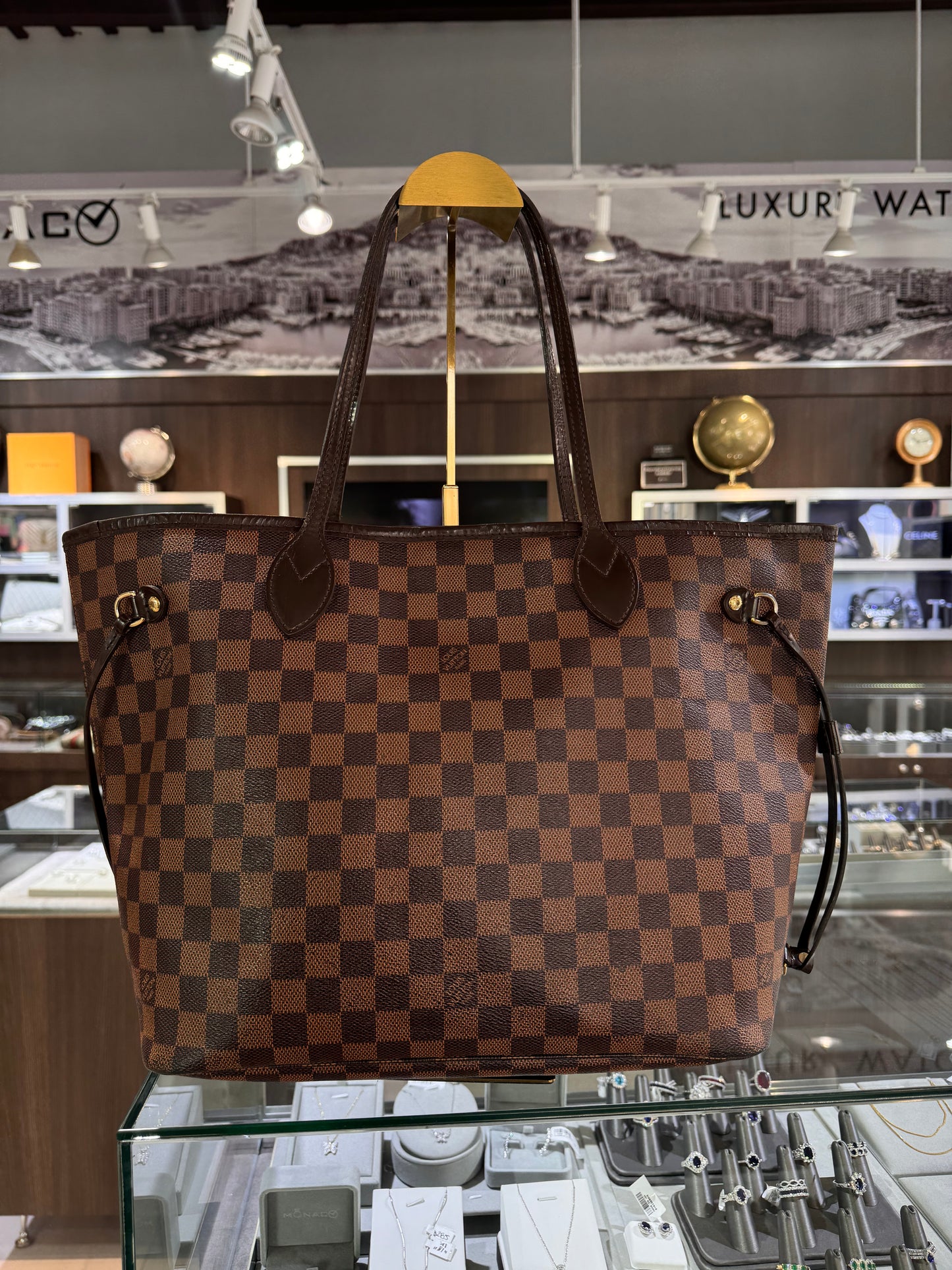 Louis Vuitton Neverfull MM Damier Ebene