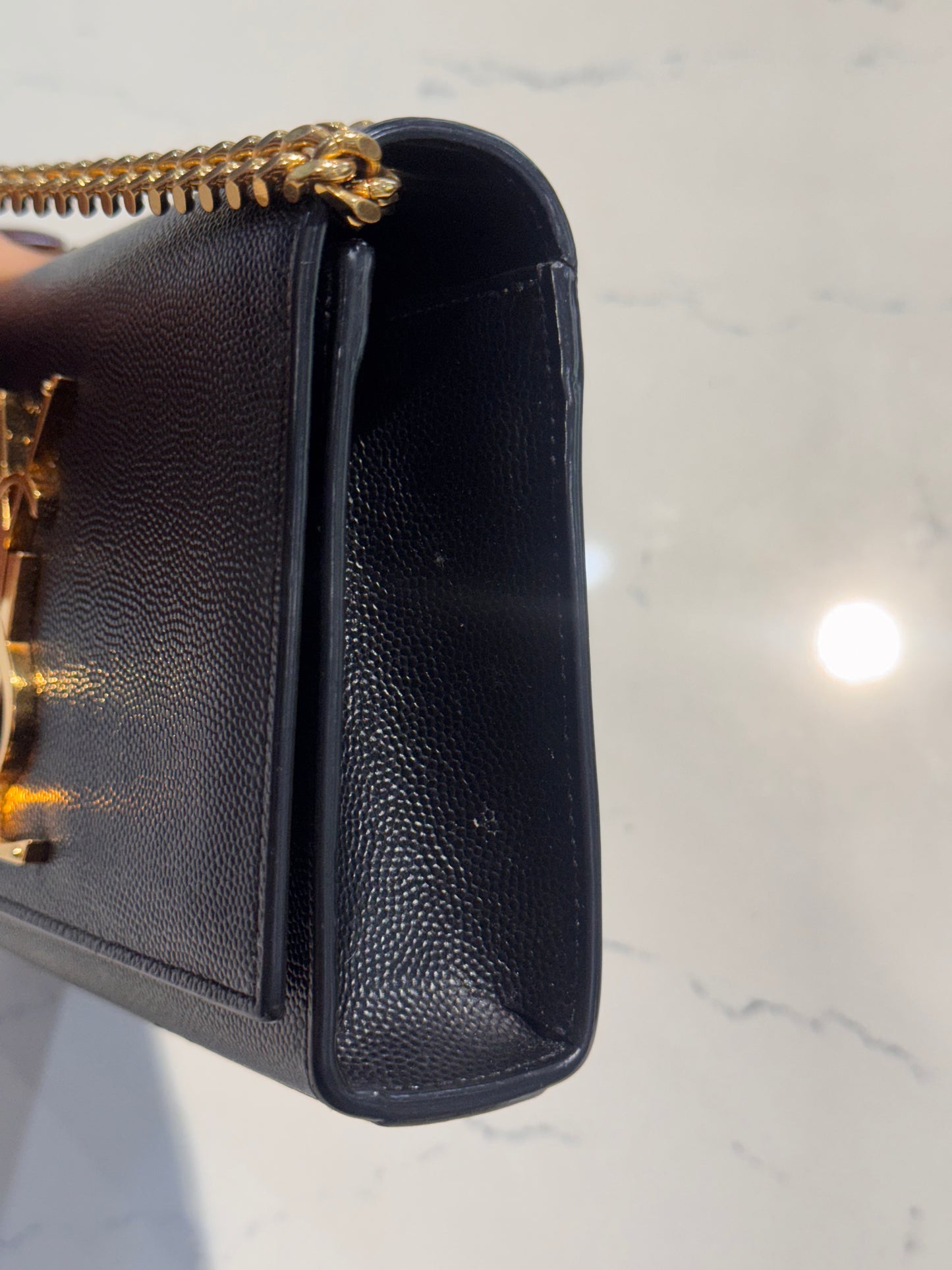Saint Laurent Black Small Kate