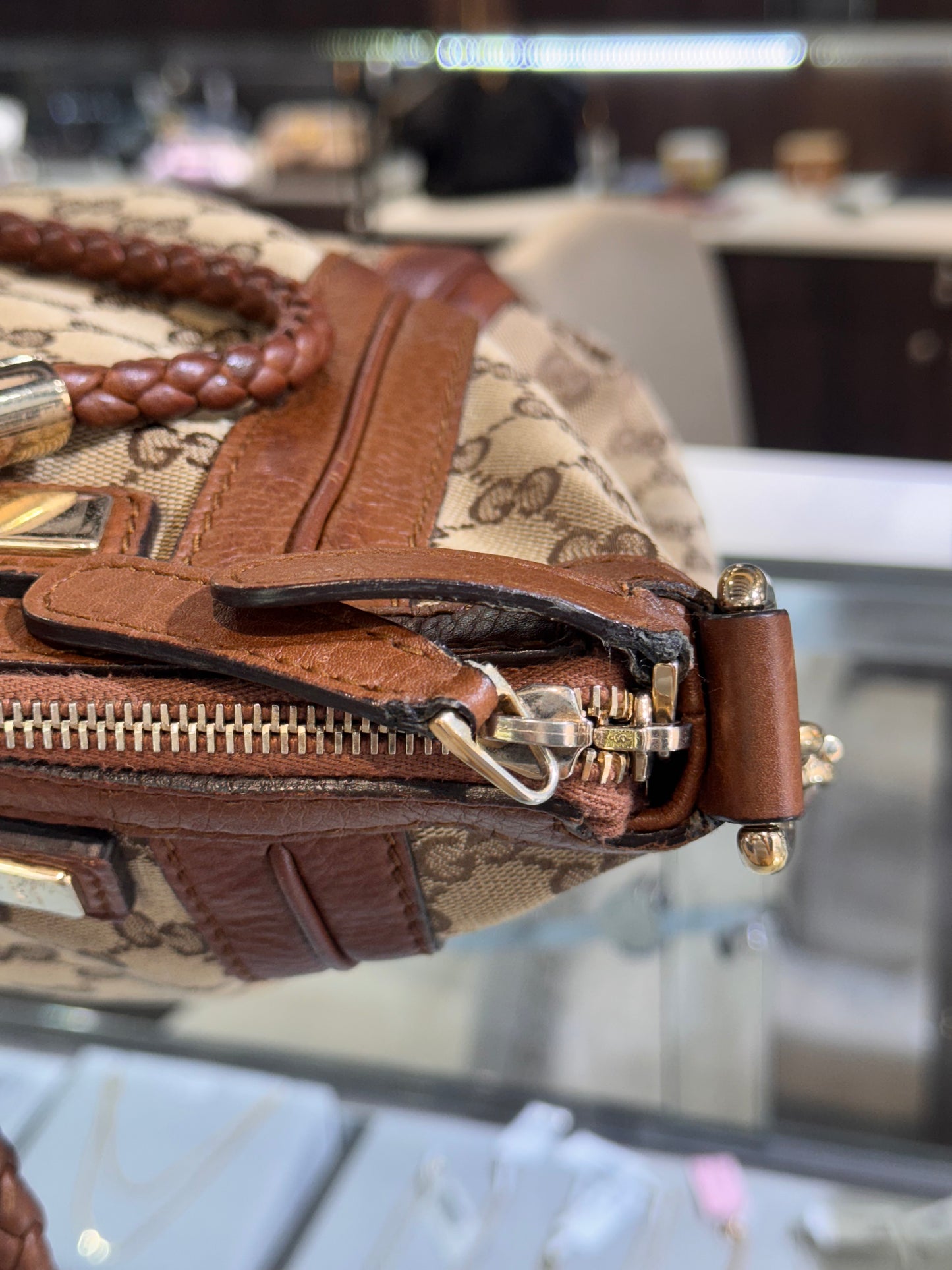 PreOwned Gucci GG Canvas Bella Tote