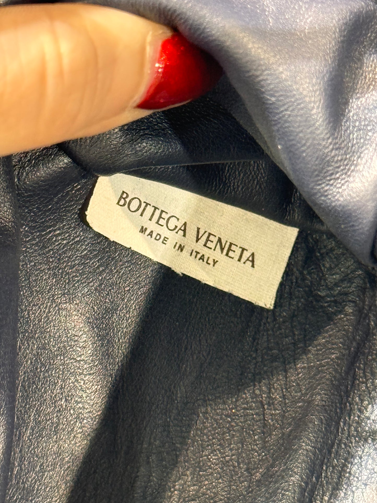 Bottega Veneta Mini Intrecciato Leather Clutch