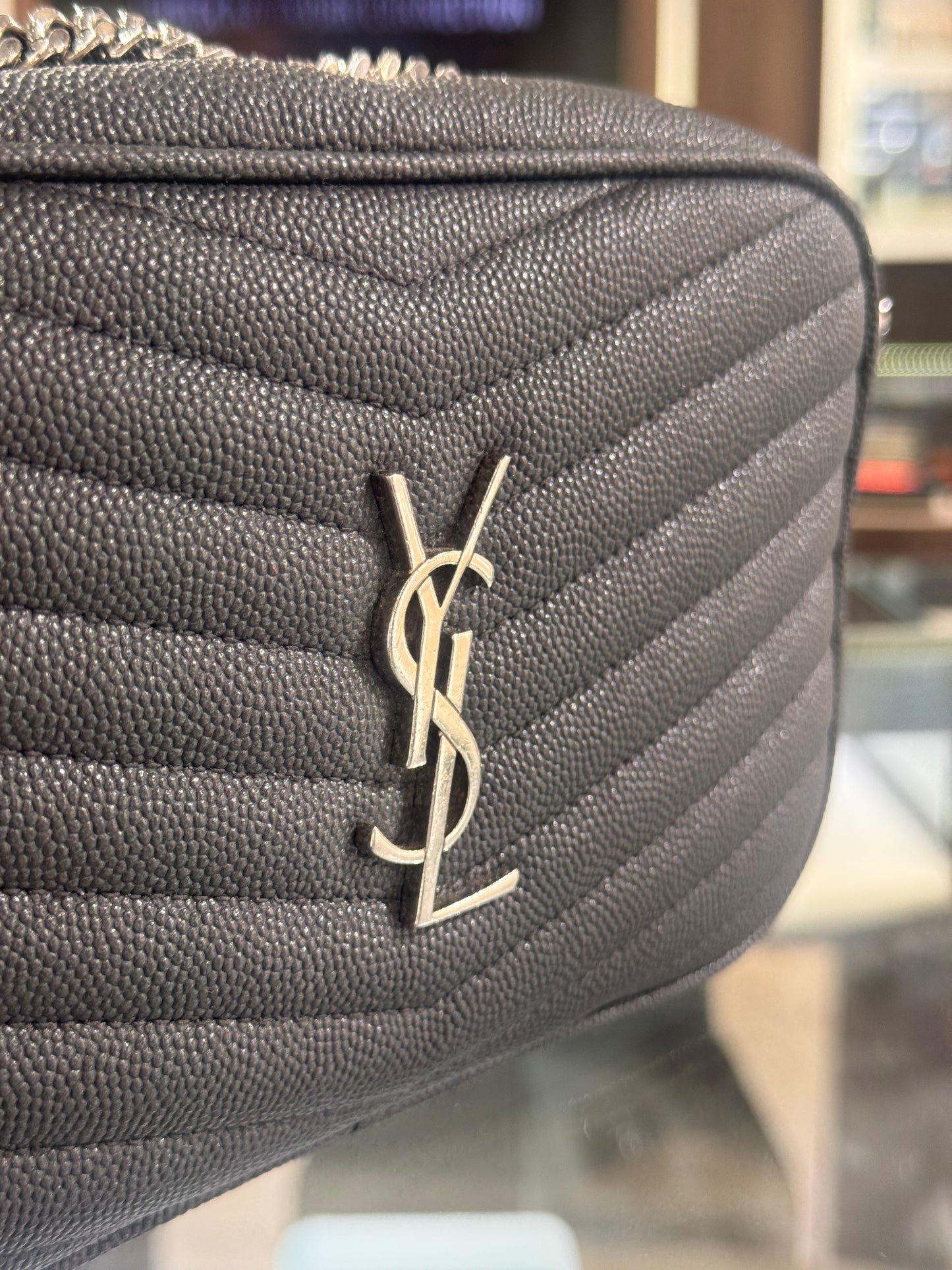Saint Laurent Grey Mini Lou