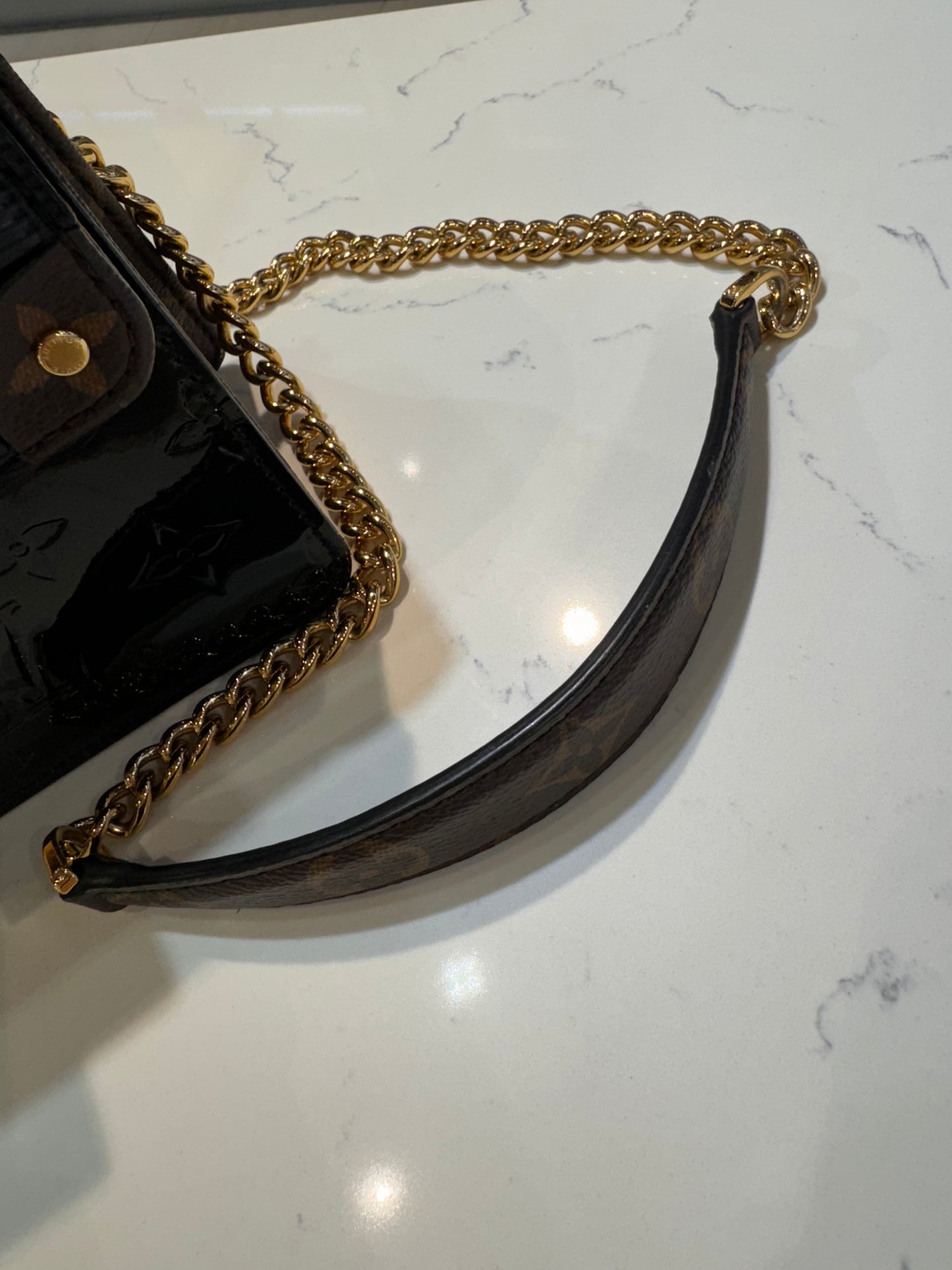 Louis Vuitton Vernis Epi Monogram Wynwood Black