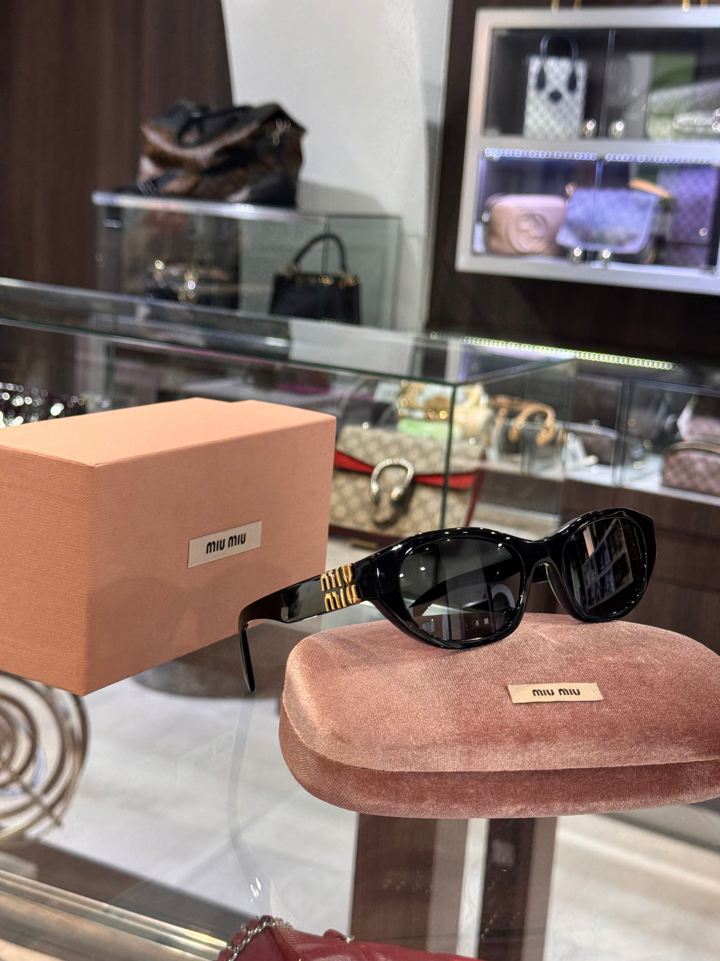 Preowned MiuMiu Oval Sunglasses