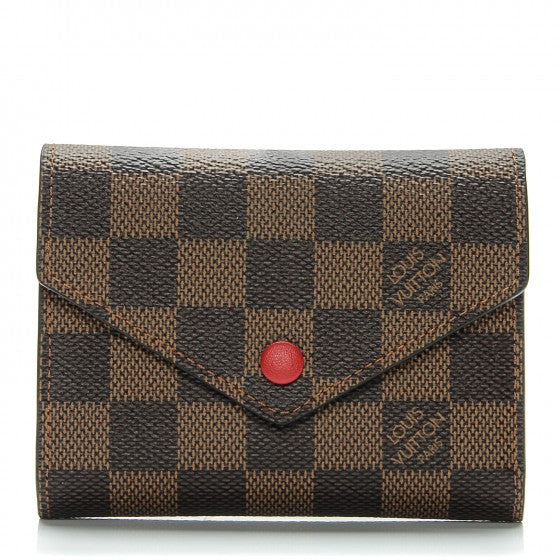 Louis Vuitton Damier Ebene Victorine Wallet