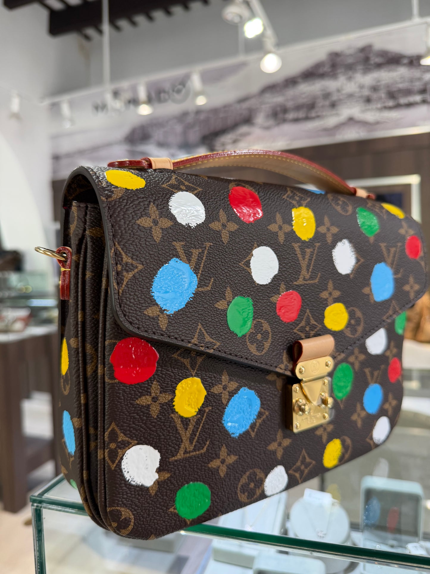 Limited Edition Louis Vuitton X Yayoi Kusama Pochette Mètis