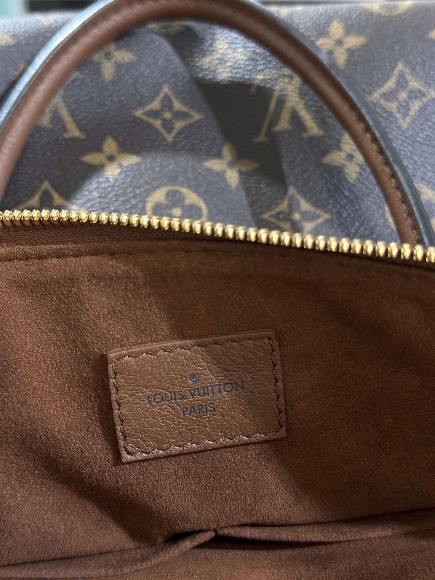 Louis Vuitton Monogram Brown Pallas Tote
