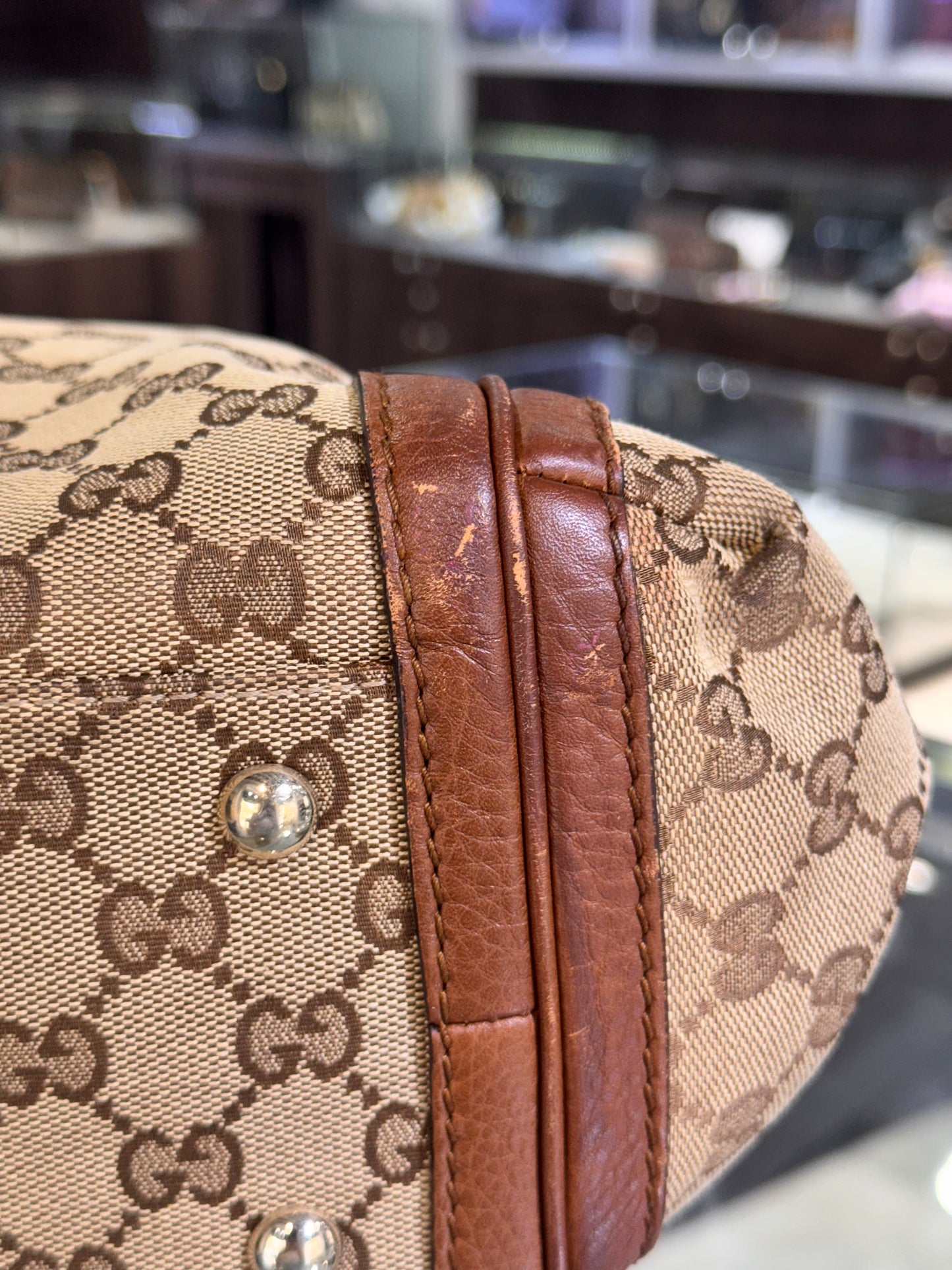 PreOwned Gucci GG Canvas Bella Tote