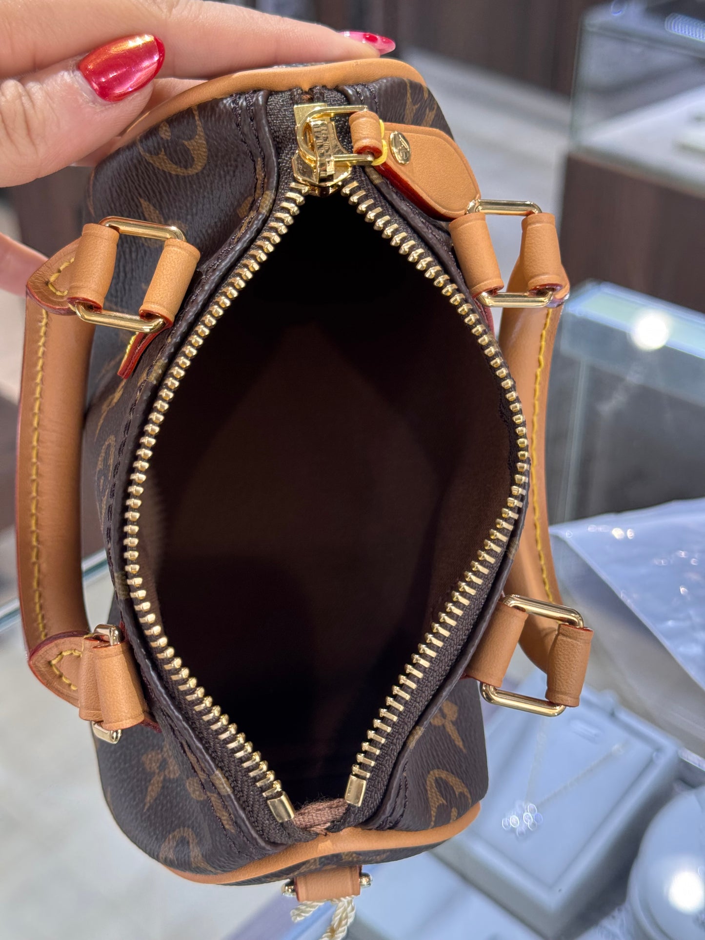 Louis Vuitton Monogram Nano Speedy