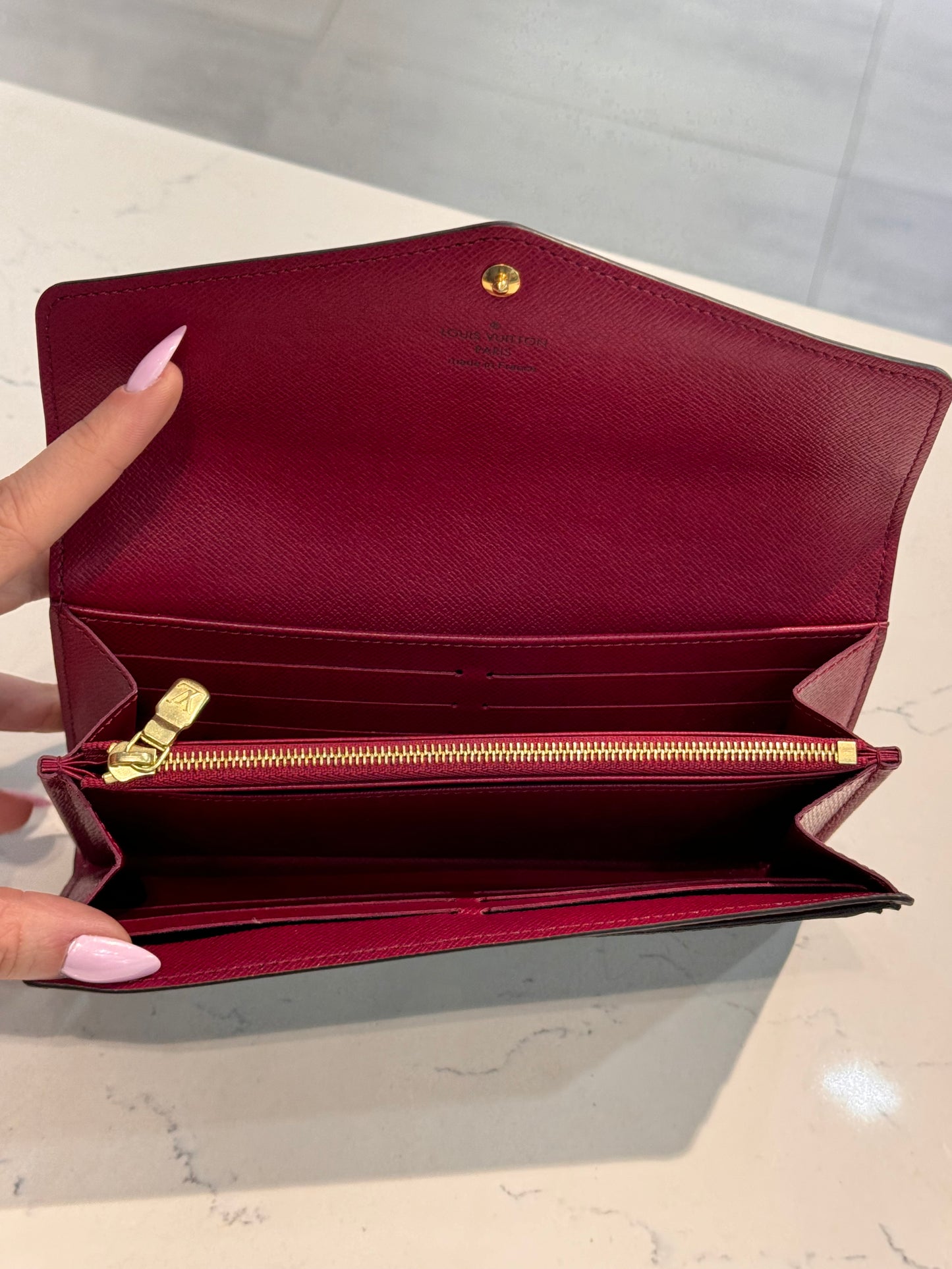 Louis Vuitton Monogram Sarah Wallet