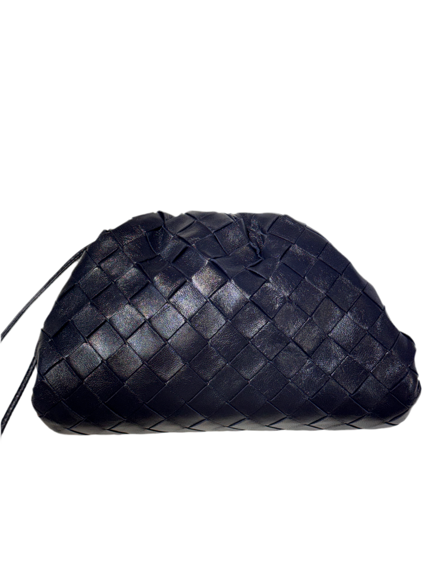Bottega Veneta Mini Intrecciato Leather Clutch