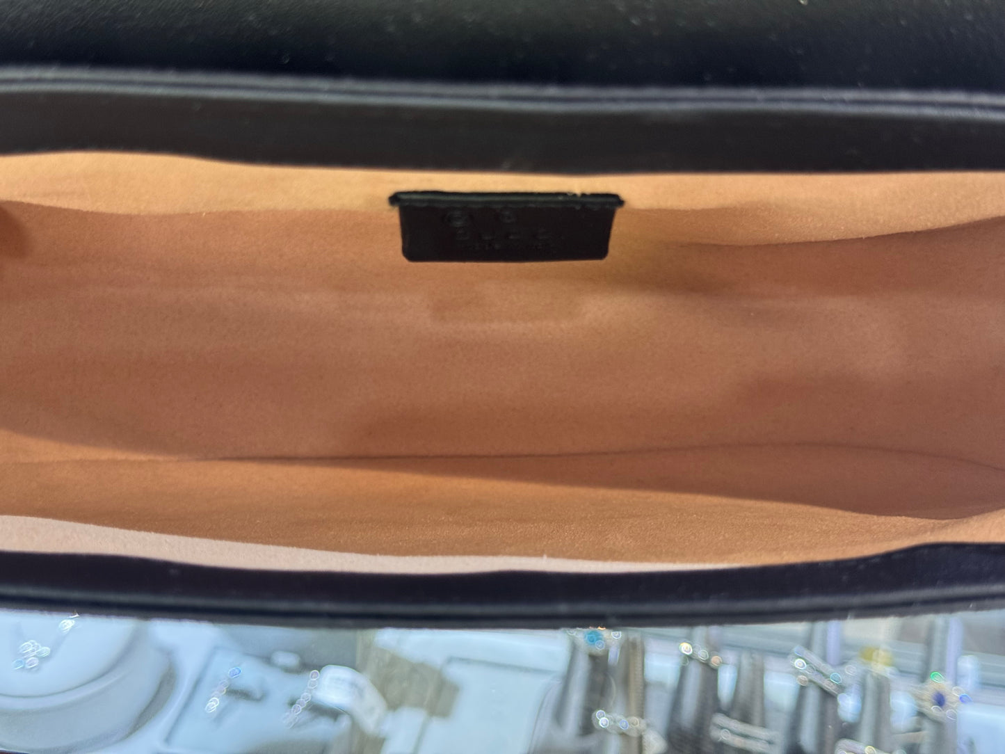 Gucci GG Supreme Monogram Web Medium Messenger Shoulder Bag