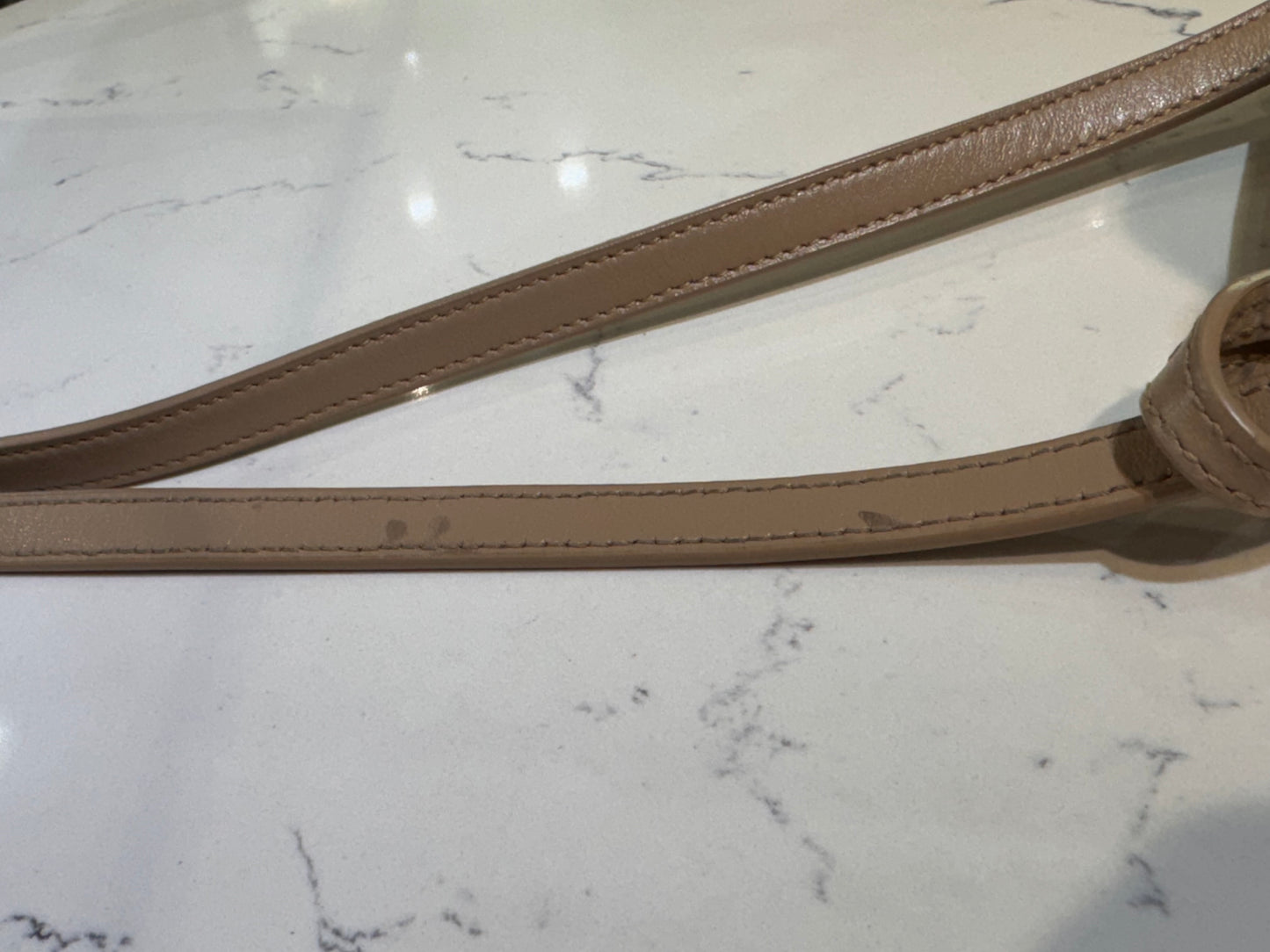 Saint Laurent Lou Camera Bag Beige